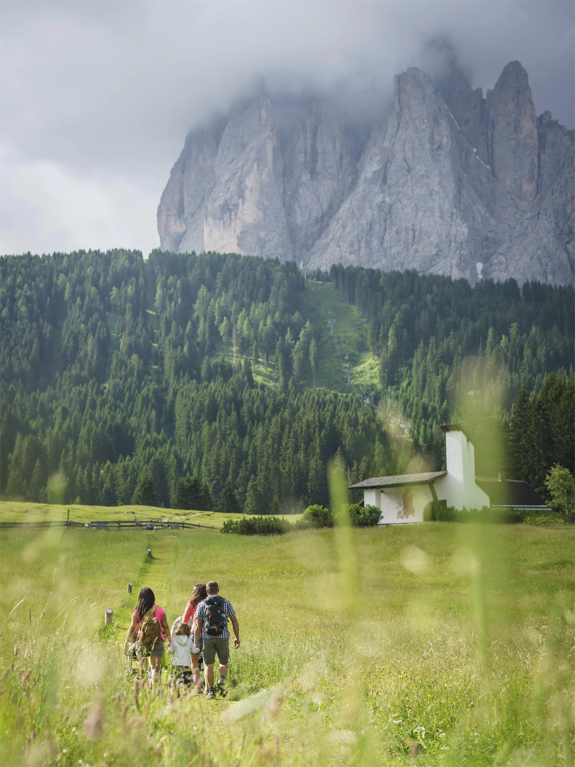 Escursione da S. Cristina al Passo Sella Santa Cristina Val Gardena 3 suedtirol.info