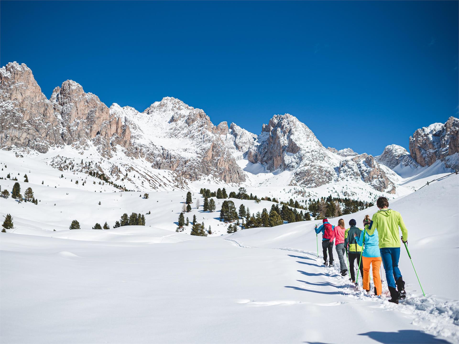 Escursione invernale sotto le Odle Selva 8 suedtirol.info