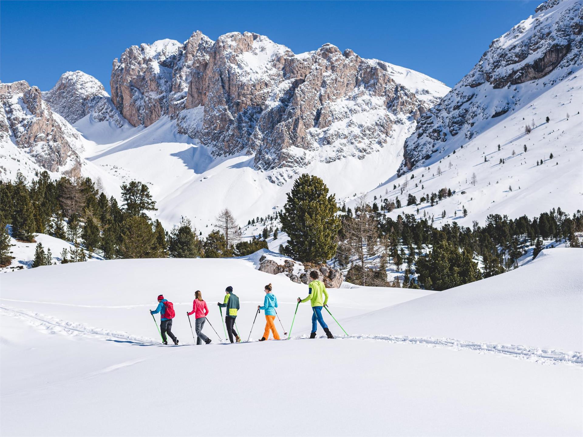 Escursione invernale sotto le Odle Selva 1 suedtirol.info