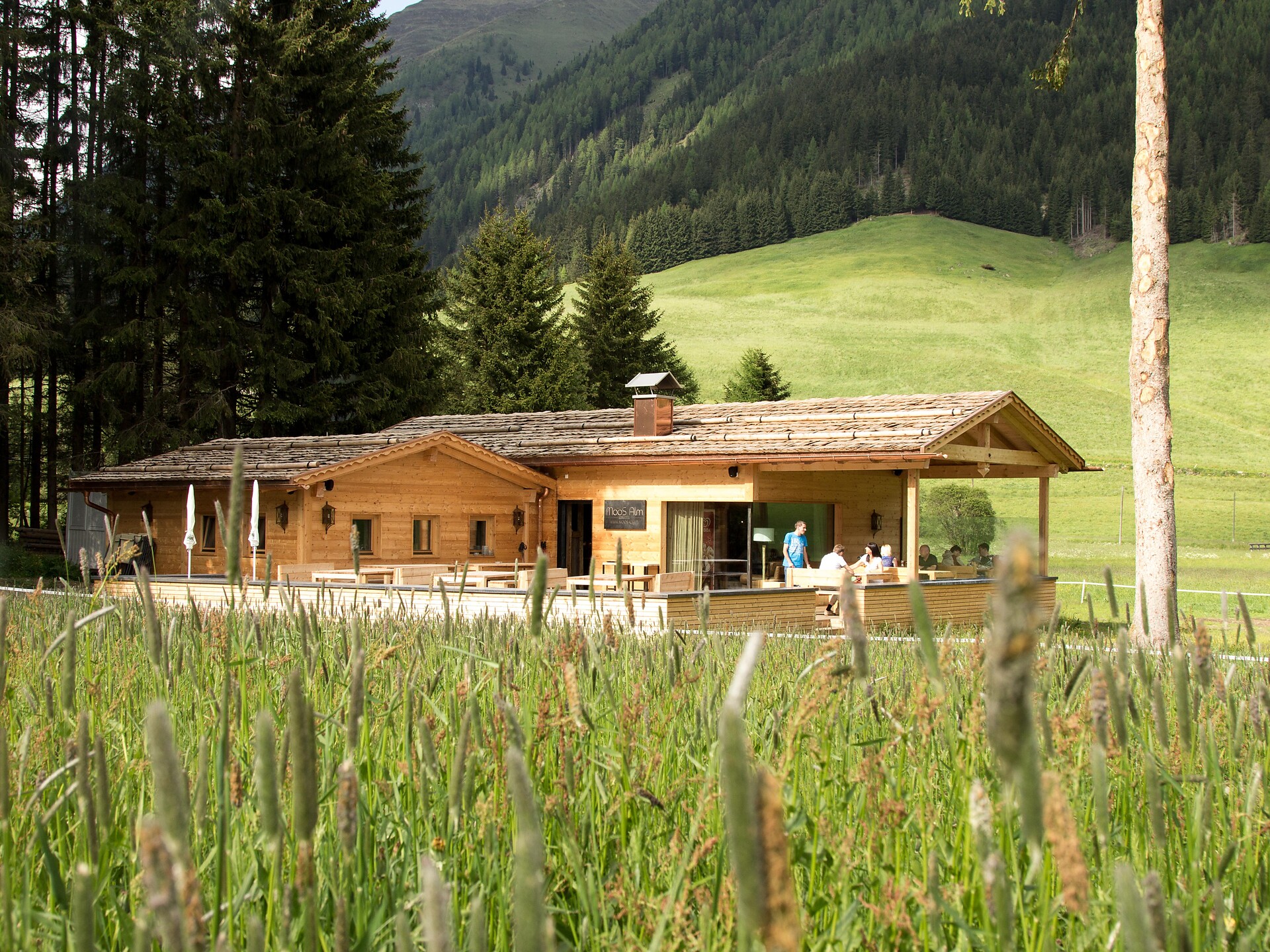 Die Moos Alm im Gsiesertal (1477m) Gsies 1 suedtirol.info
