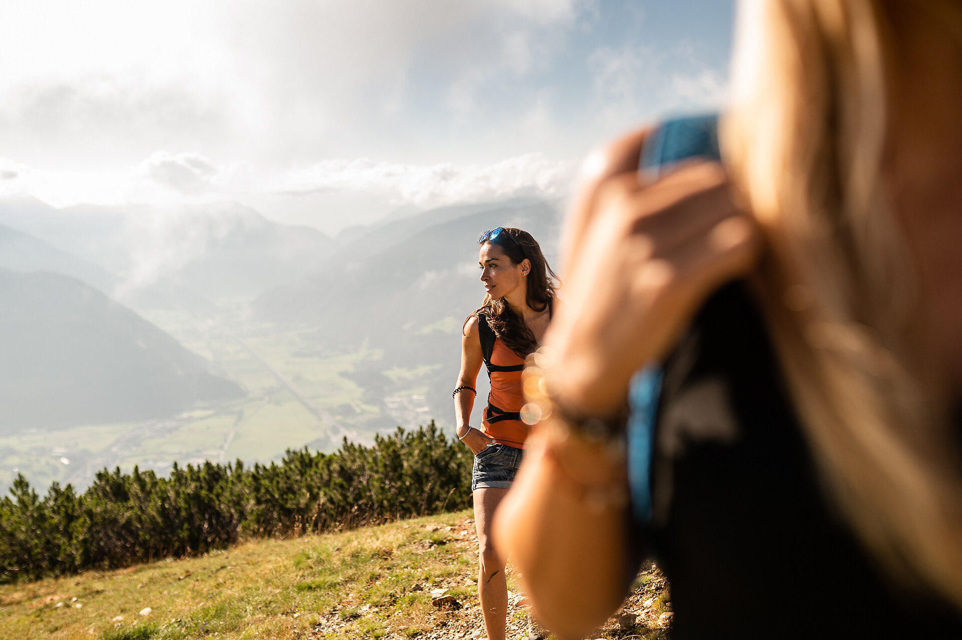 Hikiing at Rosskopf Monte Cavallo