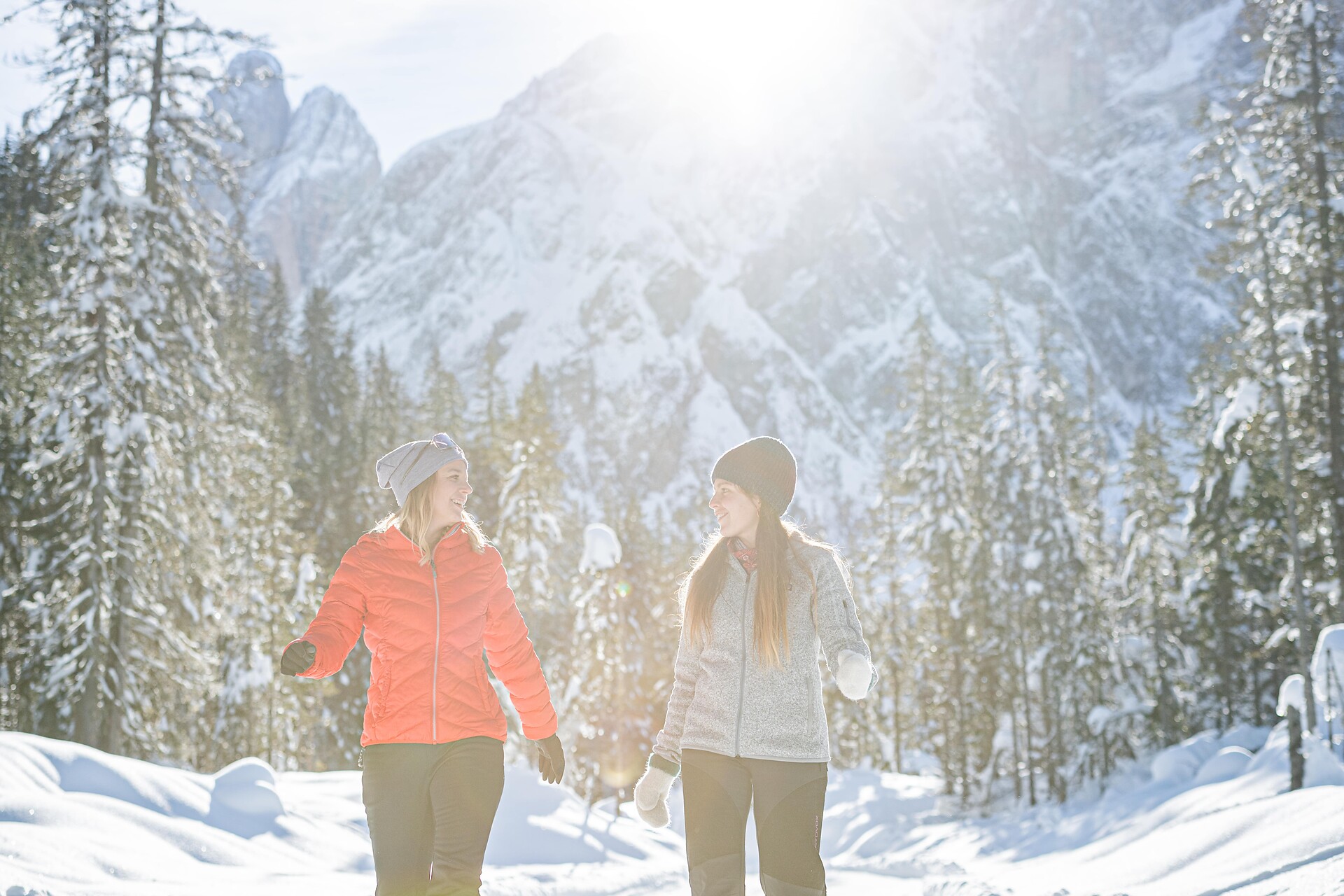 Escursione invernale: Moso - Passo Monte Croce - Regione dolomitica 3 Cime - #1 - suedtirol.info