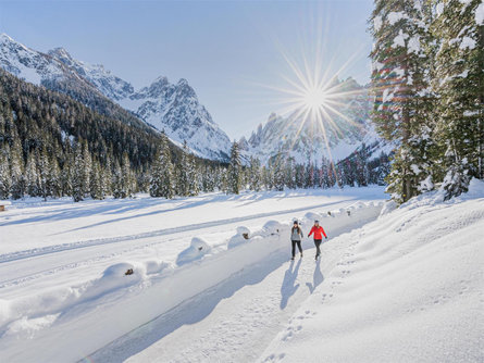Winter Hike: Sexten - Val Fiscalina - Rif. Fondo Valle /Moos - Fischleintal - Talschlusshütte Sexten/Sesto 2 suedtirol.info