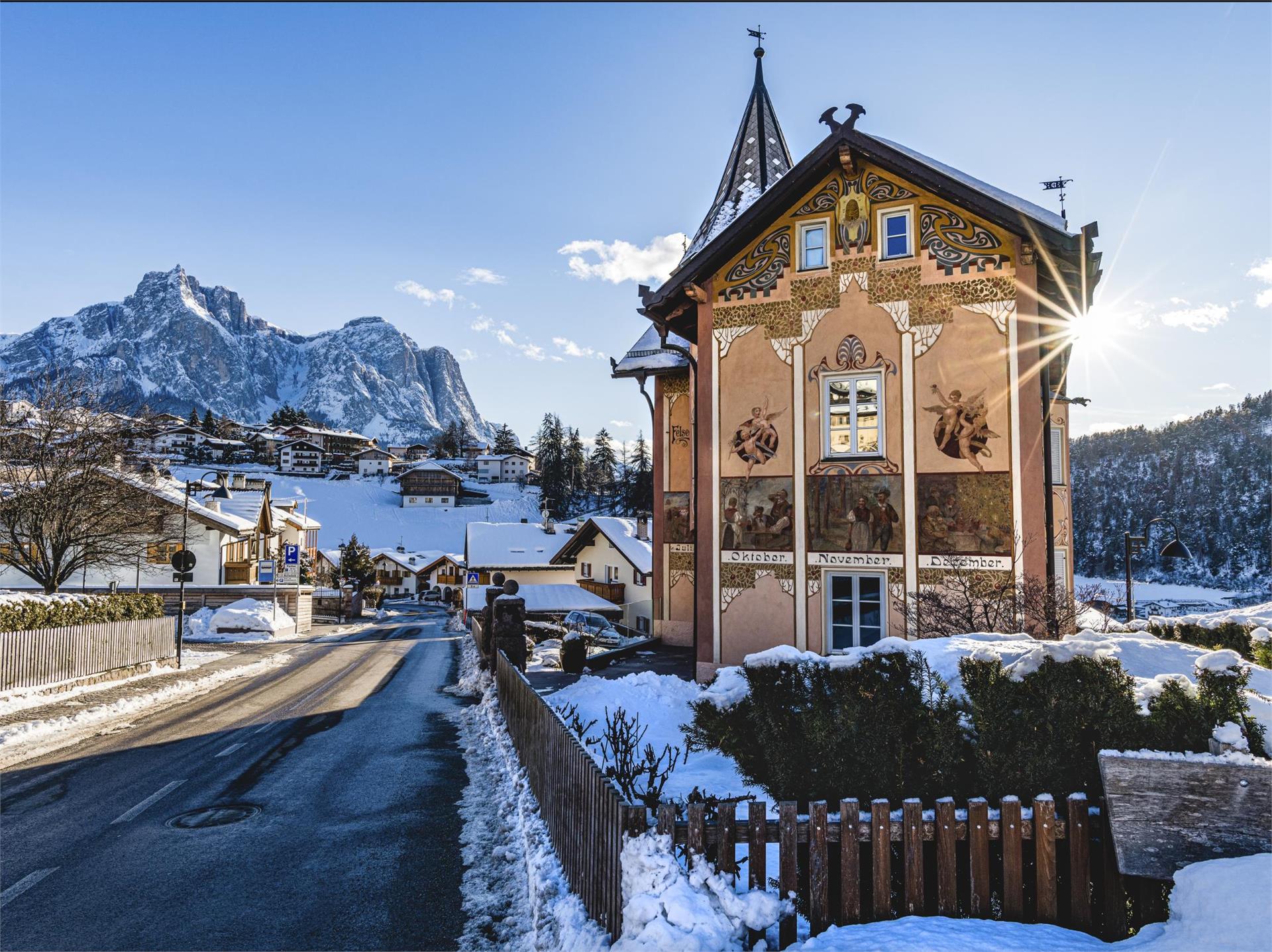 Winter hike: Kastelruth - Tisens - Tagusens Kastelruth/Castelrotto 1 suedtirol.info