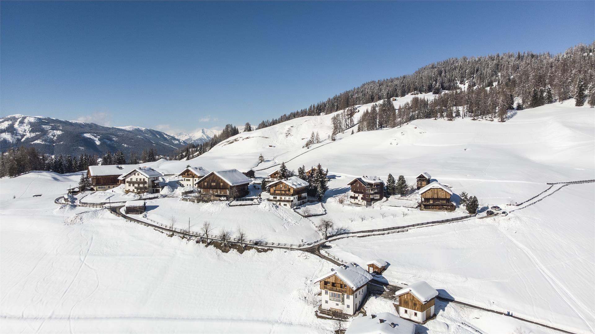 Escursione invernale tra i masi ladini a La Val La Val 4 suedtirol.info