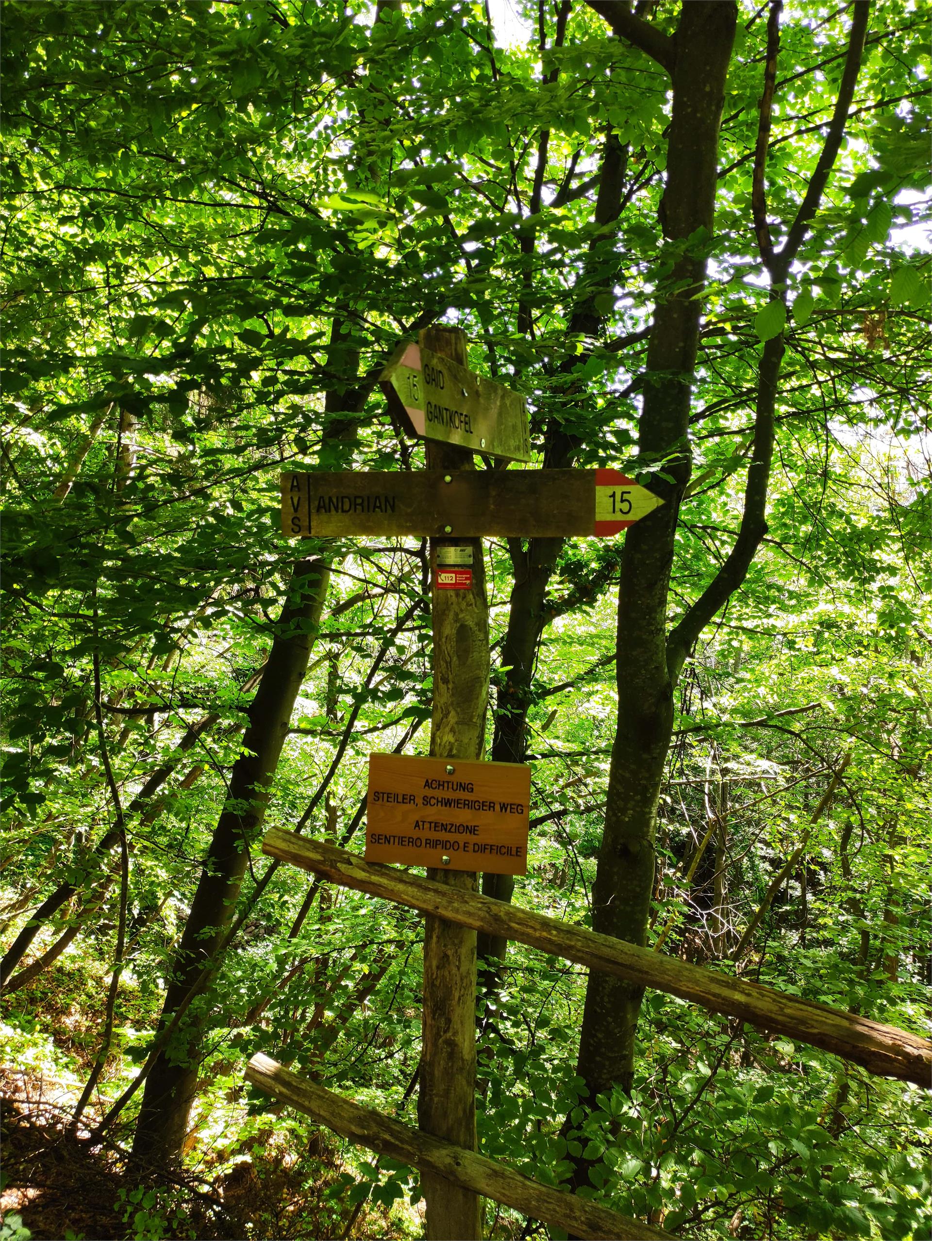 Escursione Gaido Festenstein Gaido Andriano 7 suedtirol.info