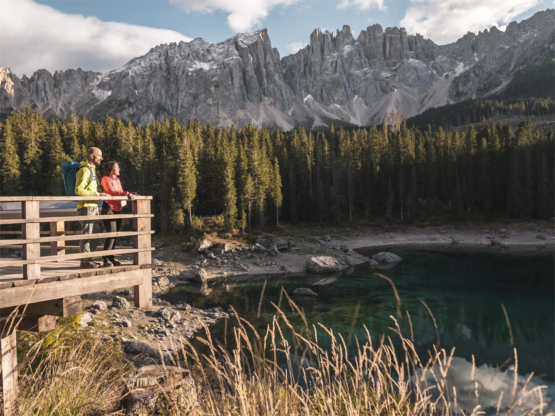 Hike from Lake Carezza to Passo Costalunga Welschnofen/Nova Levante 3 suedtirol.info
