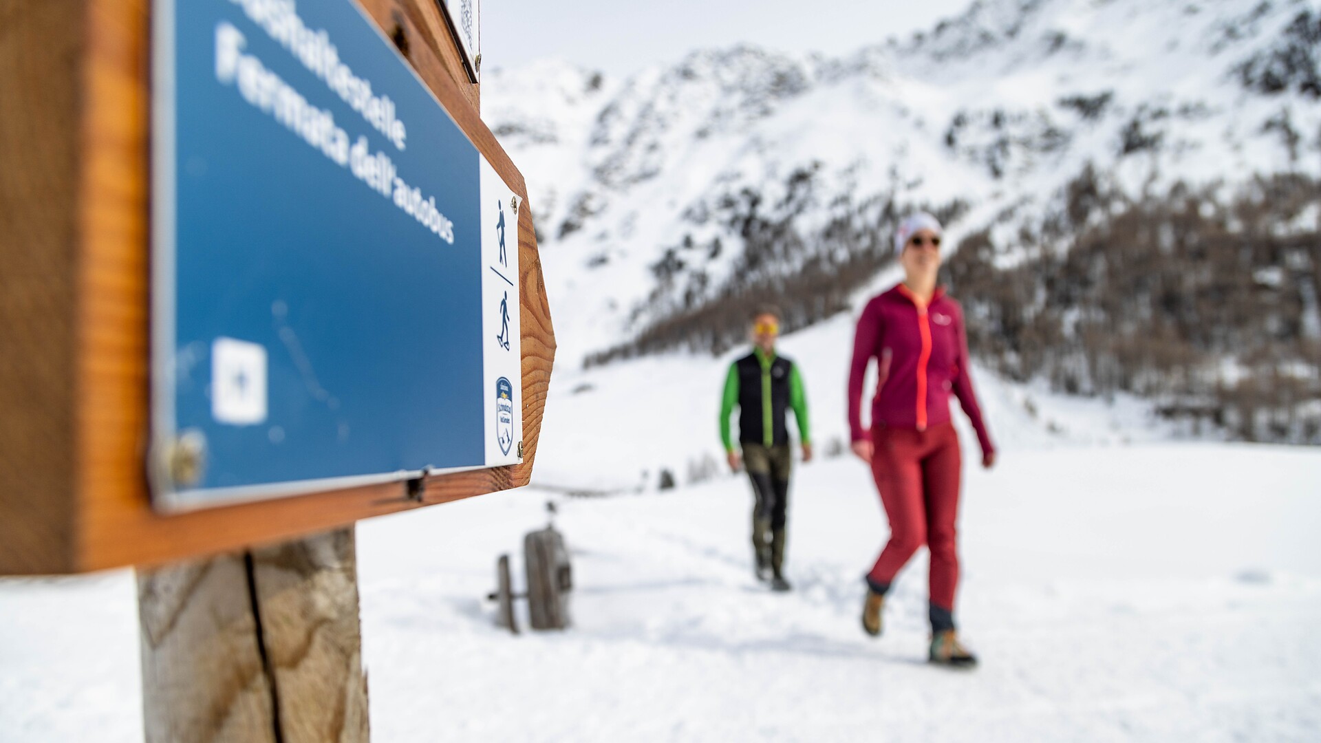 Winterwanderweg Gerstgras - Vinschgau - #2 - suedtirol.info