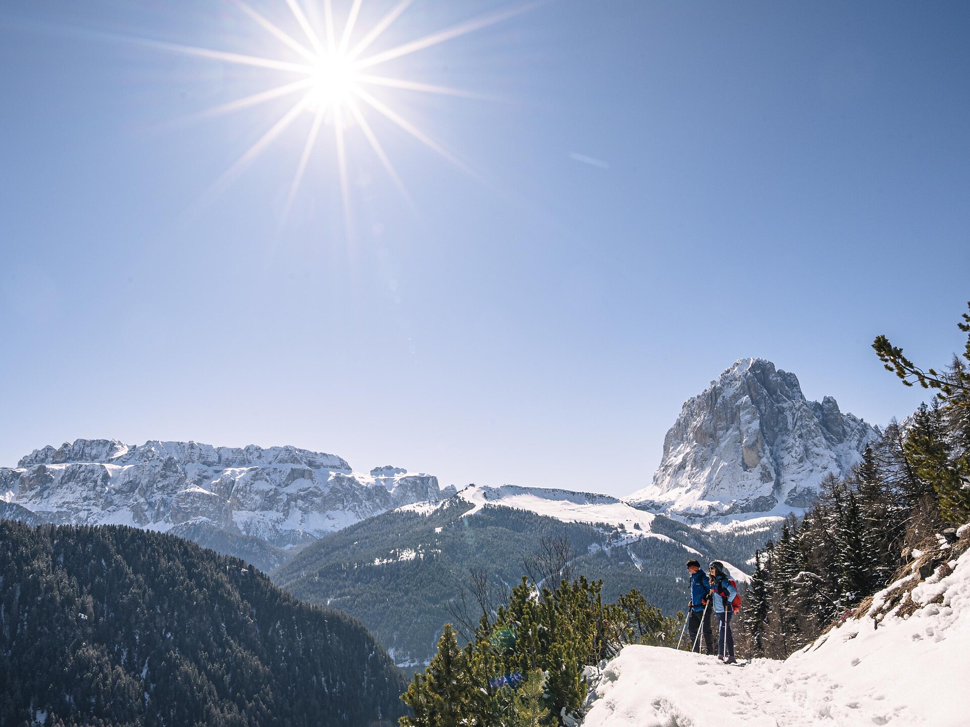 Winterwanderung Rundgang traditioneller Höfe - Dolomitenregion Gröden - #9 - suedtirol.info