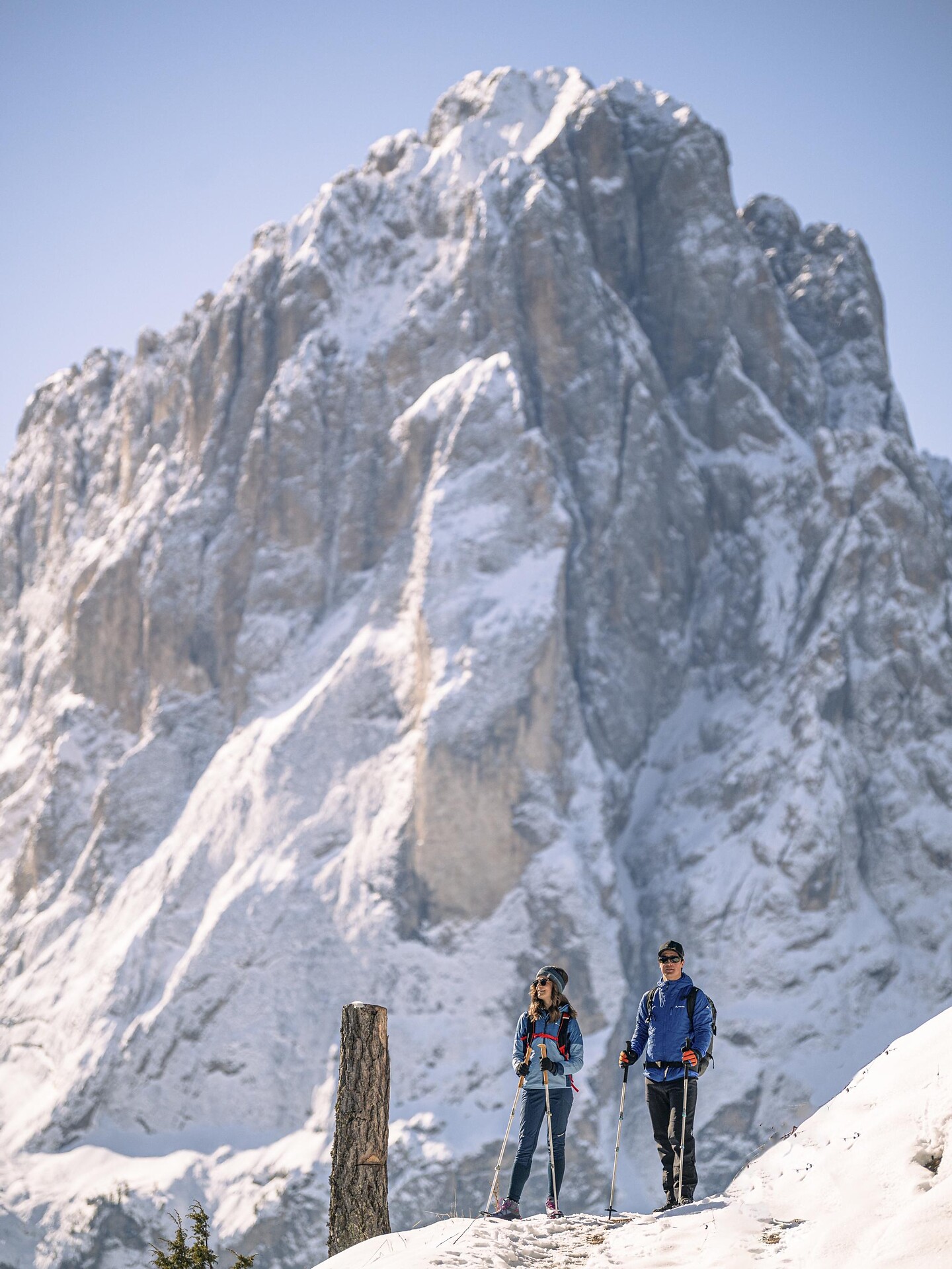 Winterwanderung Rundgang traditioneller Höfe - Dolomitenregion Gröden - #11 - suedtirol.info