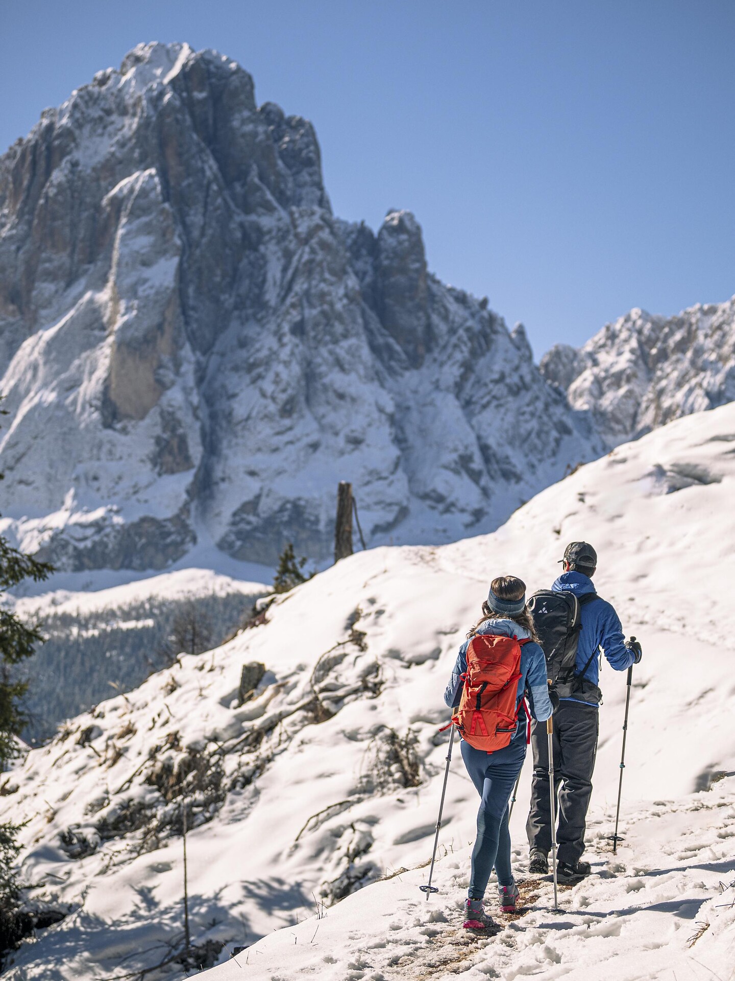 Winterwanderung Rundgang traditioneller Höfe - Dolomitenregion Gröden - #4 - suedtirol.info