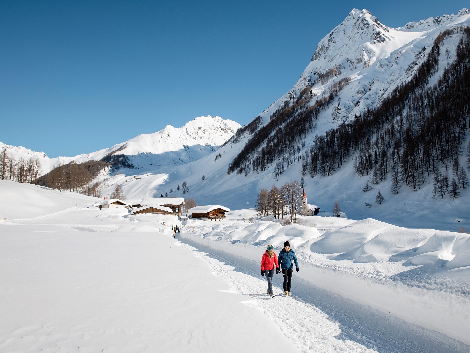 Escursione invernale nel fondovalle a Casere - Valle Aurina - #1 - suedtirol.info