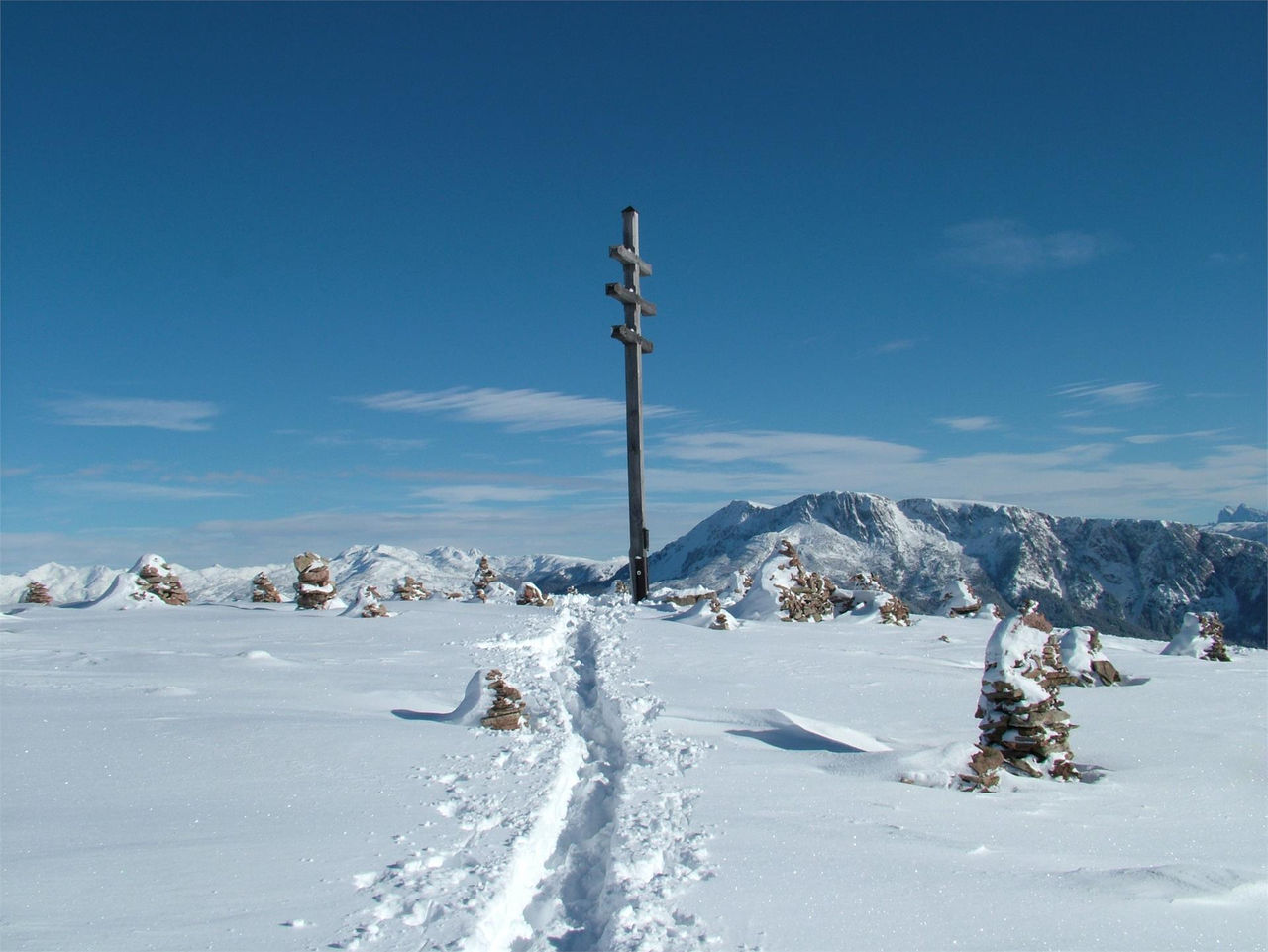 Winterwanderung zu den Stoanernen Mandln