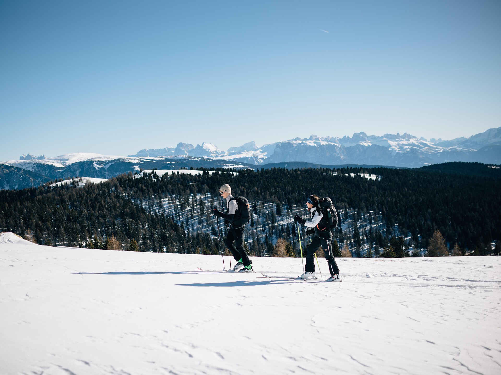 Ausblick auf die Dolomiten