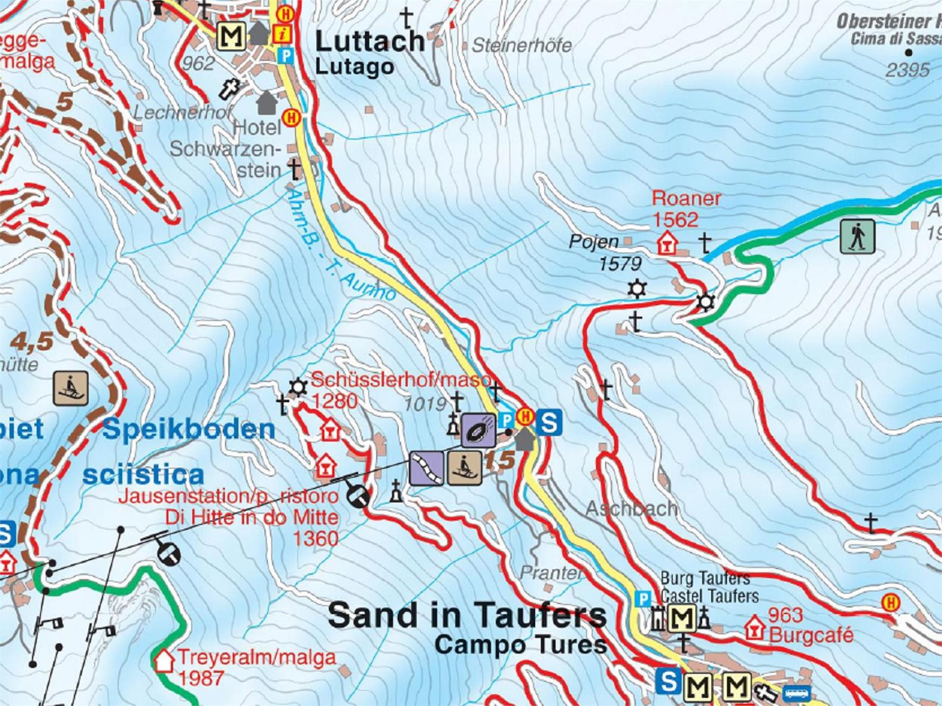 Escursione invernale da Lutago a Campo Tures Campo Tures 1 suedtirol.info