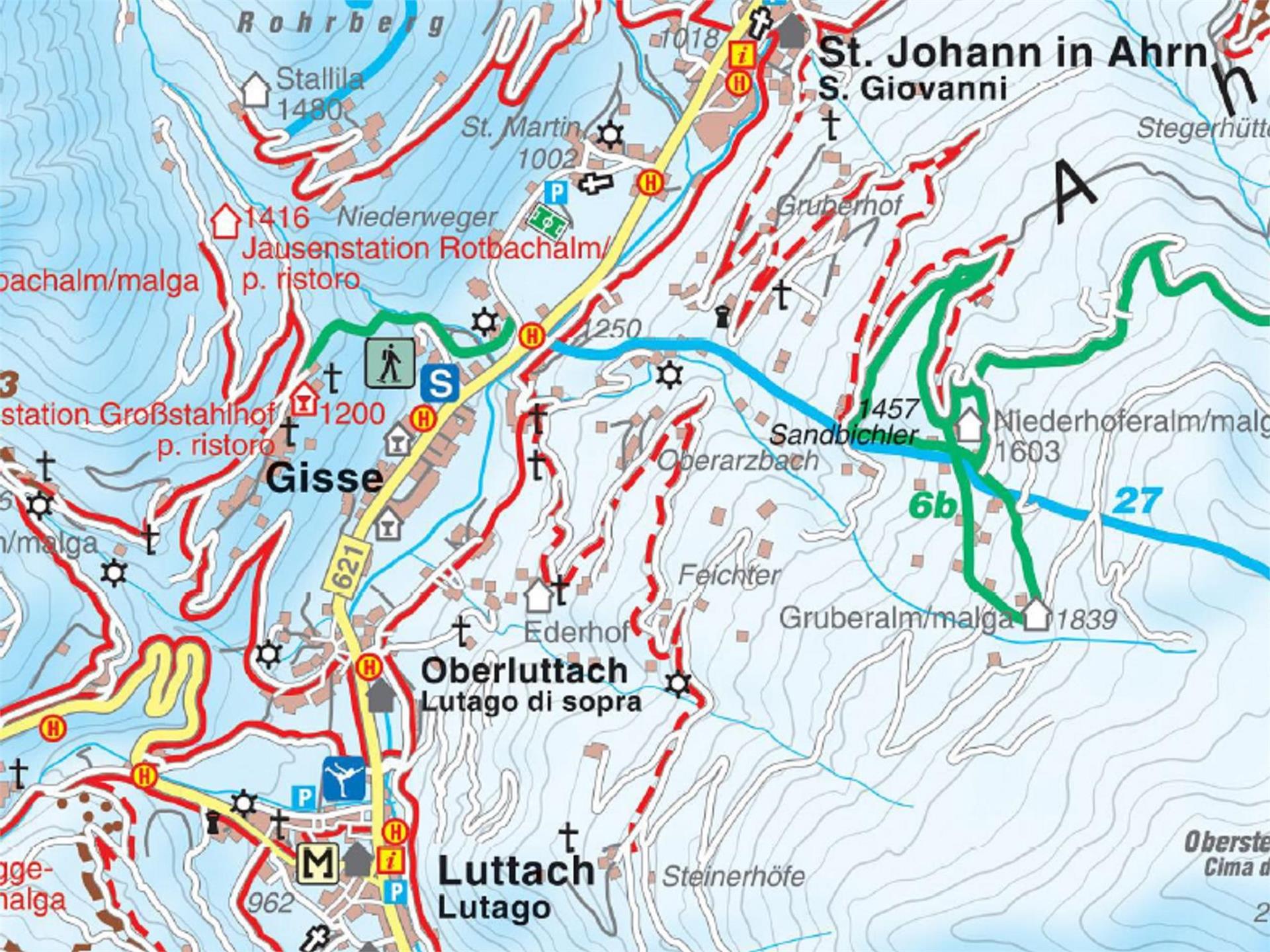 Winter hiking trail from St. Johann/San Giovanni to Luttach/Lutago Ahrntal/Valle Aurina 1 suedtirol.info