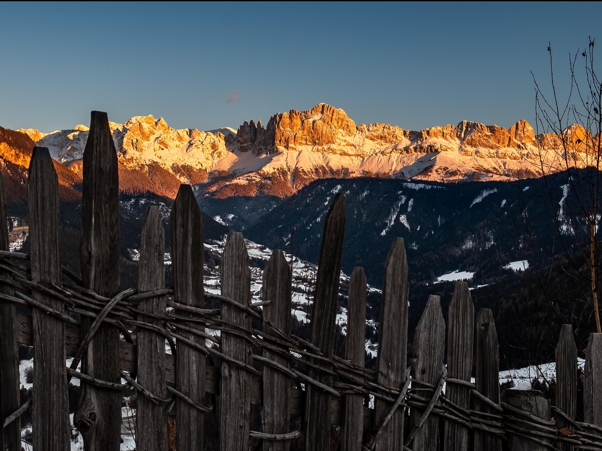 Winterwanderung in Obergummer Tiers am Rosengarten 3 suedtirol.info