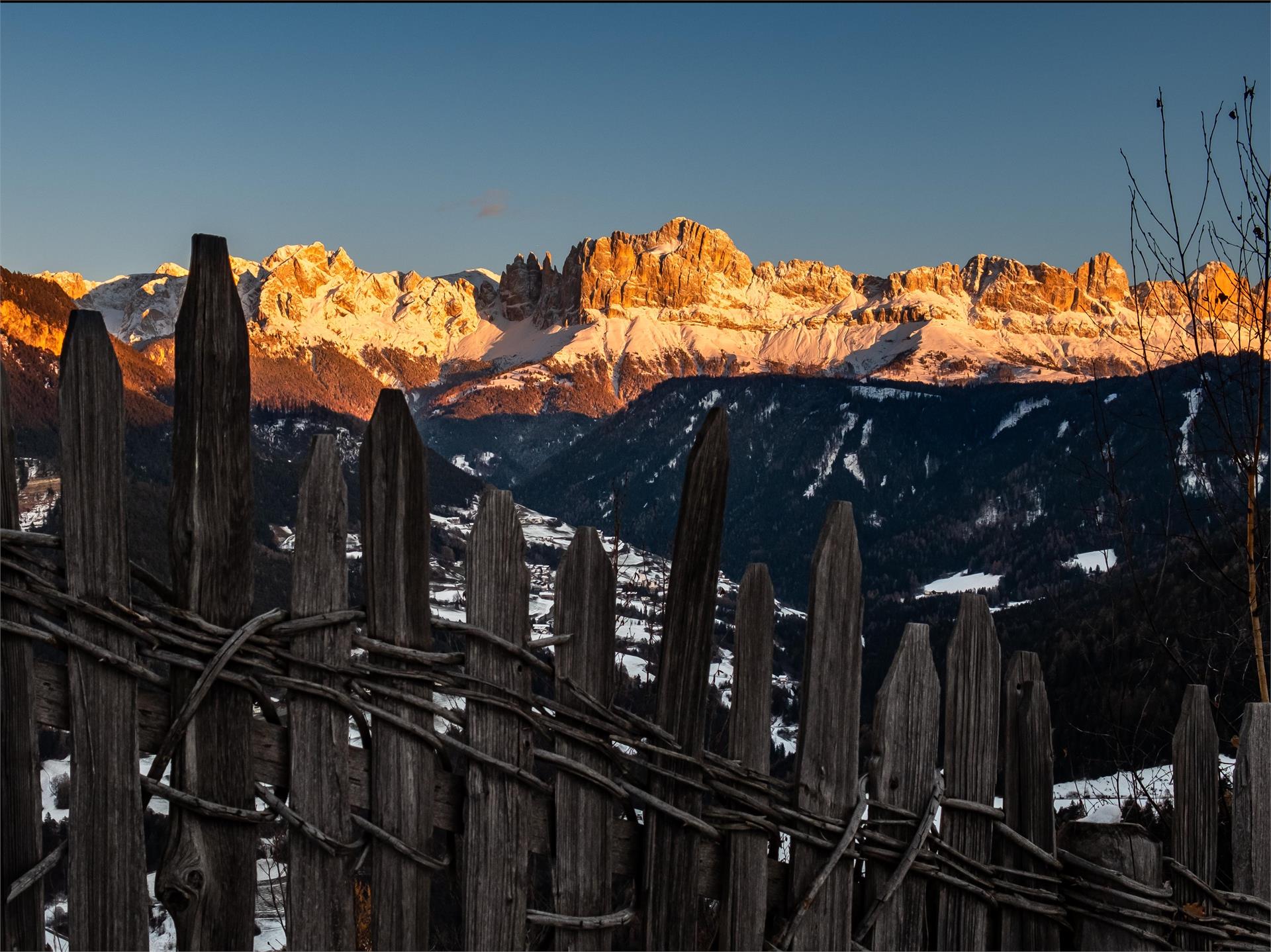 Winter hike at Obergummer Tiers am Rosengarten/Tires al Catinaccio 3 suedtirol.info