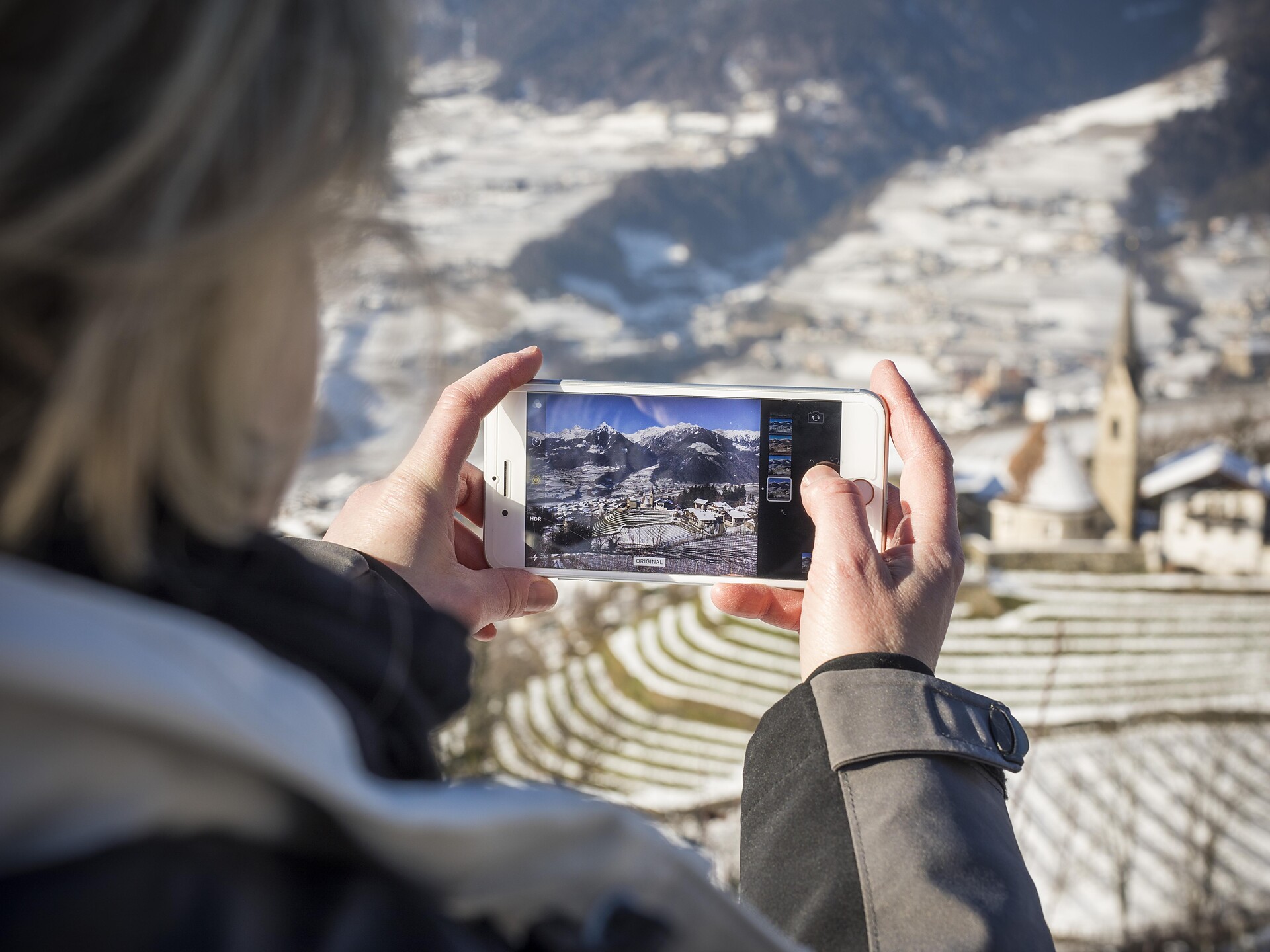 Escursione invernale lungo la roggia di Scena - Merano e dintorni - #2 - suedtirol.info