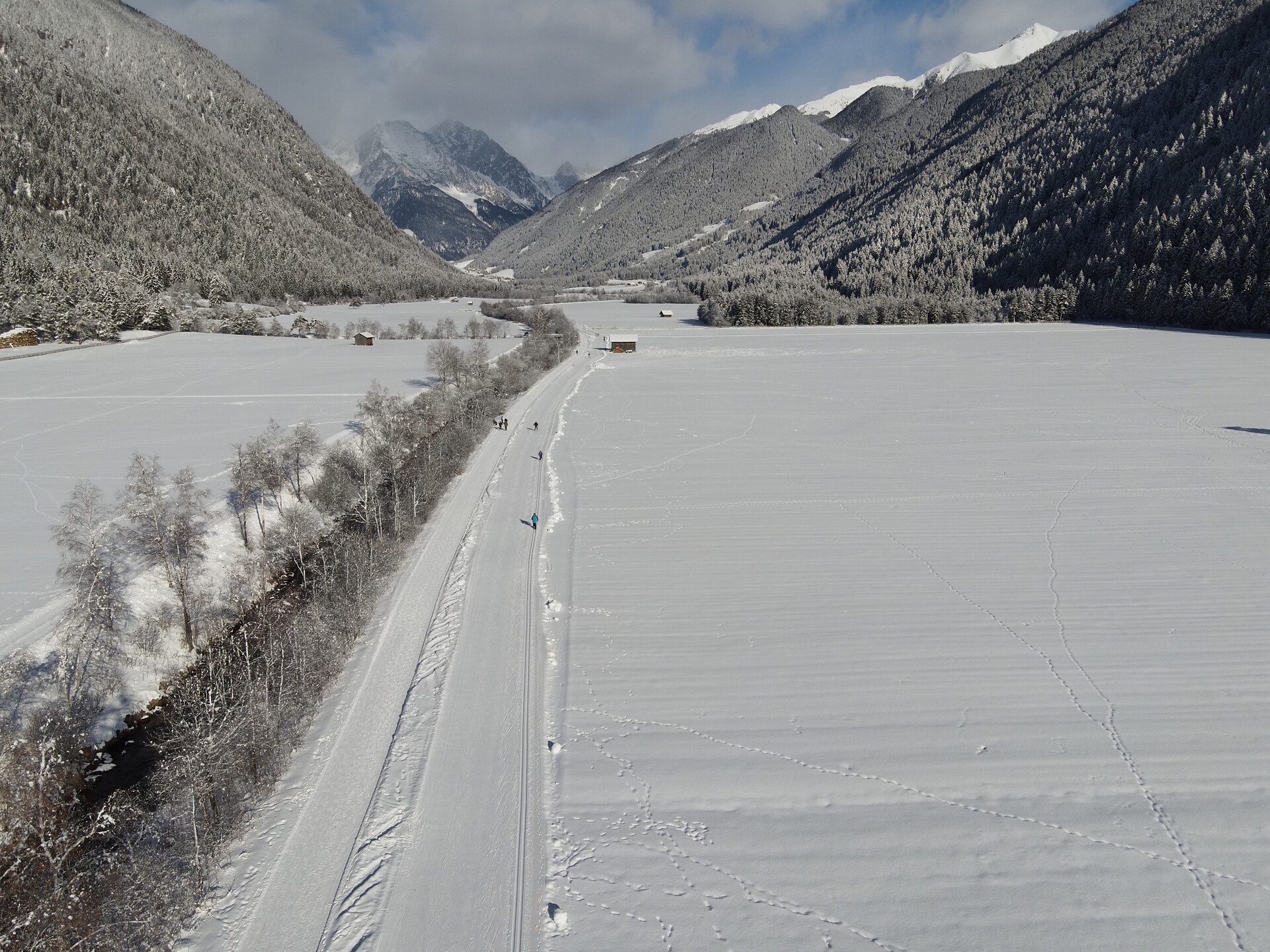 Winter hike around Oberrasen - Dolomites Region Kronplatz/Plan de Corones - #2 - suedtirol.info
