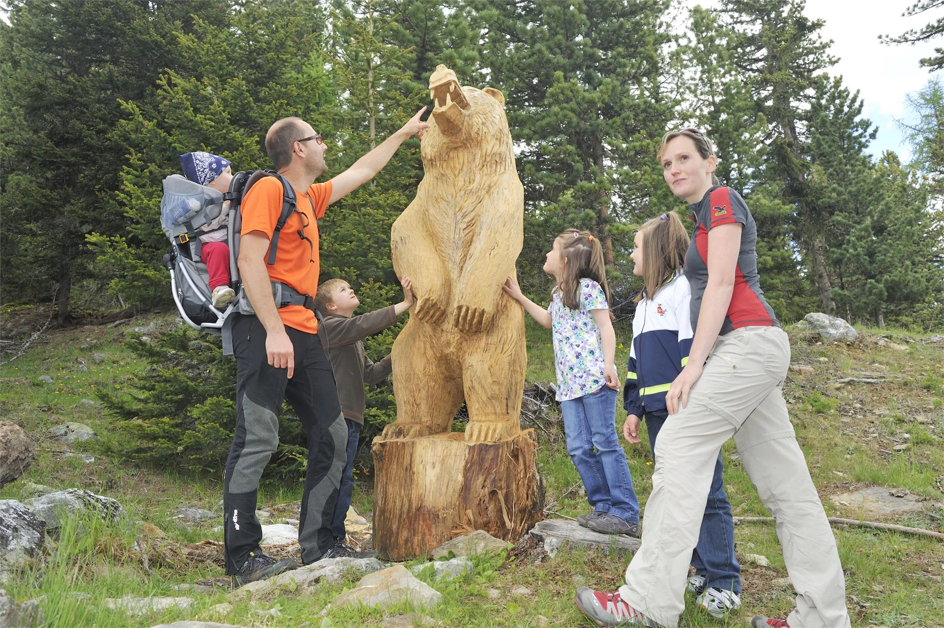 Mountain farmer trail Martell/Martello 1 suedtirol.info
