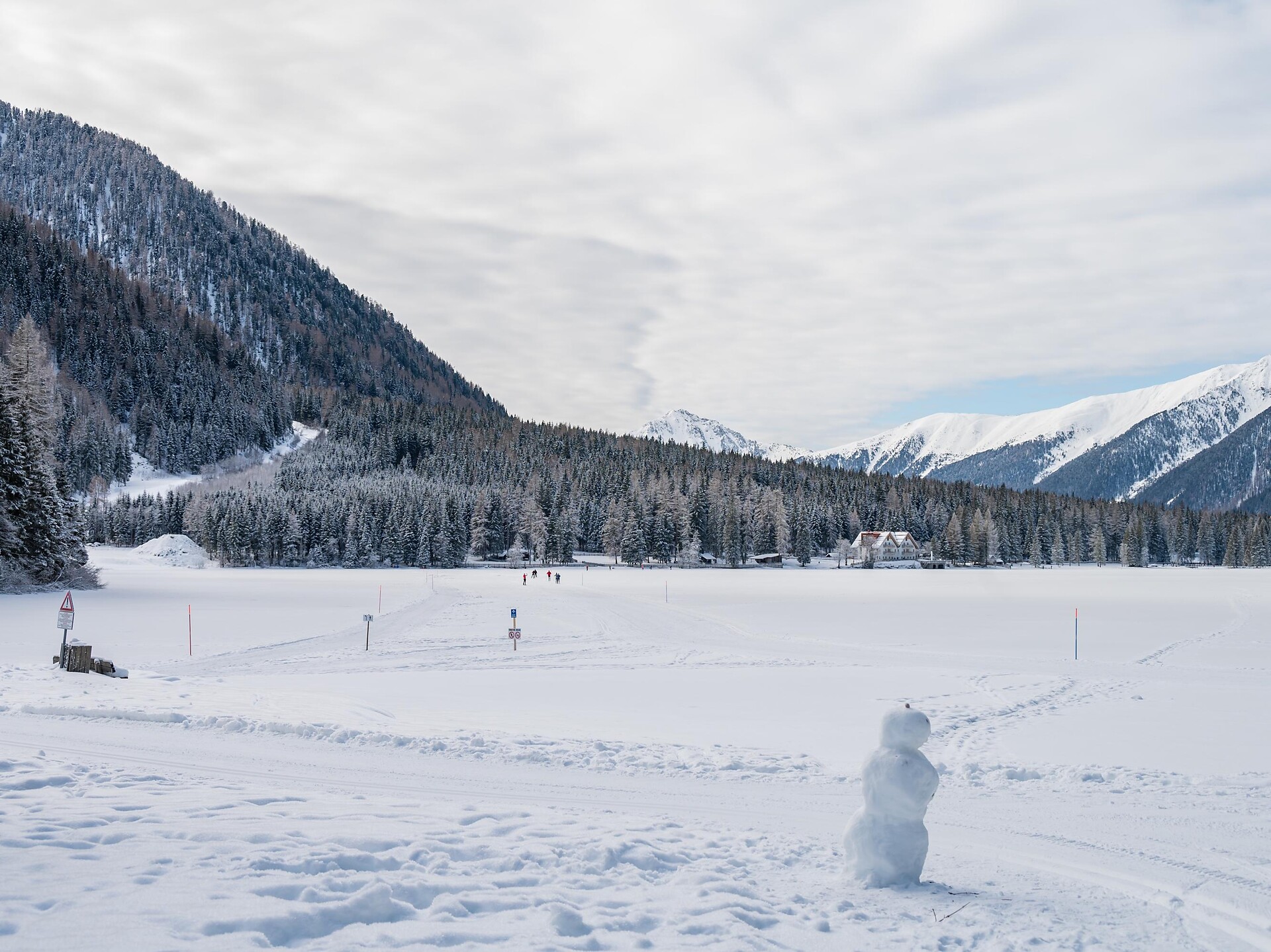 Winterwanderweg am Antholzer See - Dolomitenregion Kronplatz - #1 - suedtirol.info
