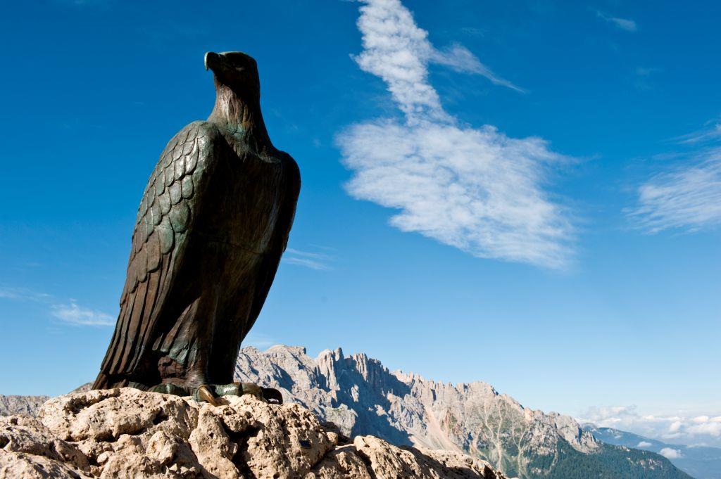 Wanderung über den Hirzelsteig zum Christomannos Denkmal Welschnofen 1 suedtirol.info