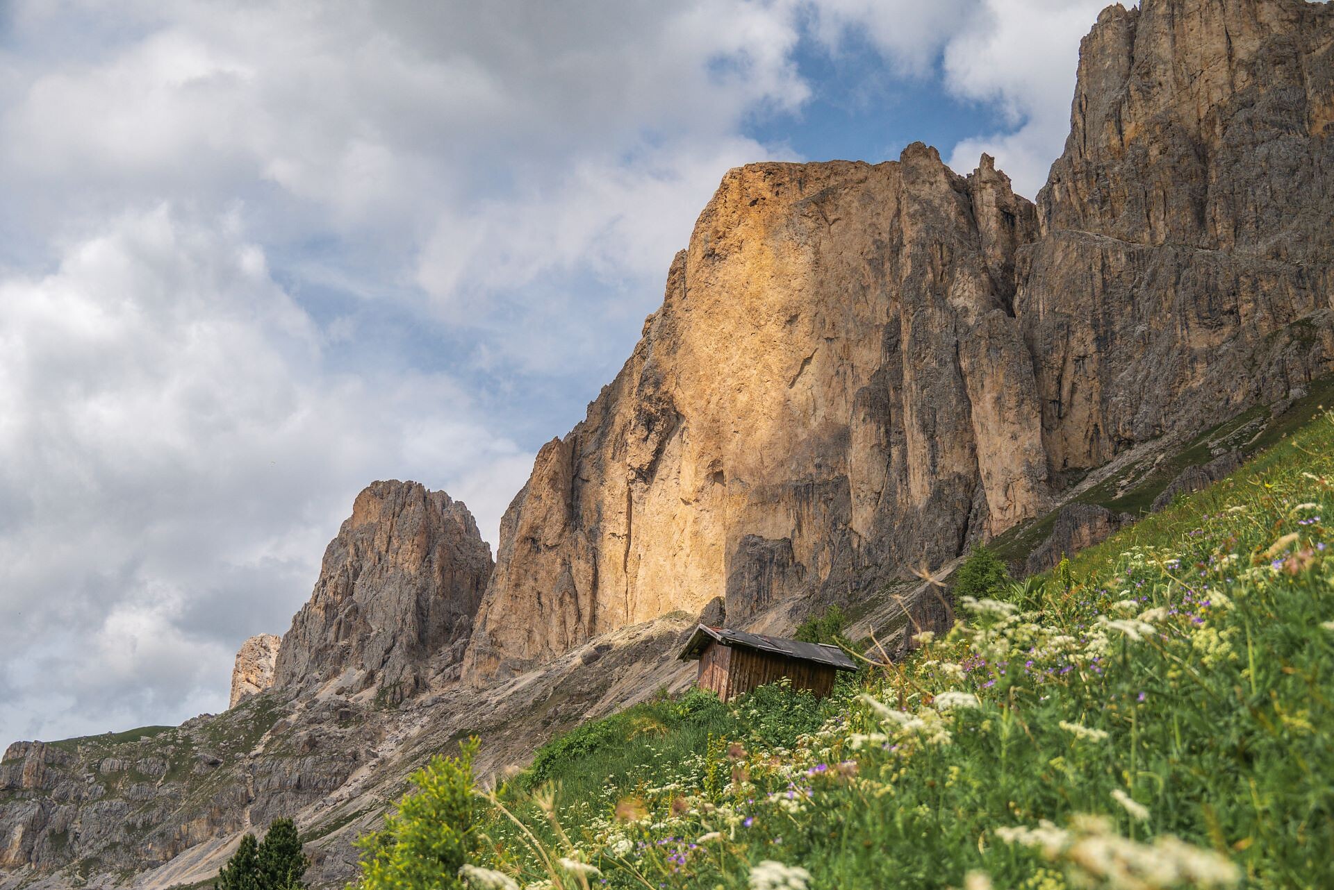 Vista sulla Roda di Vael
