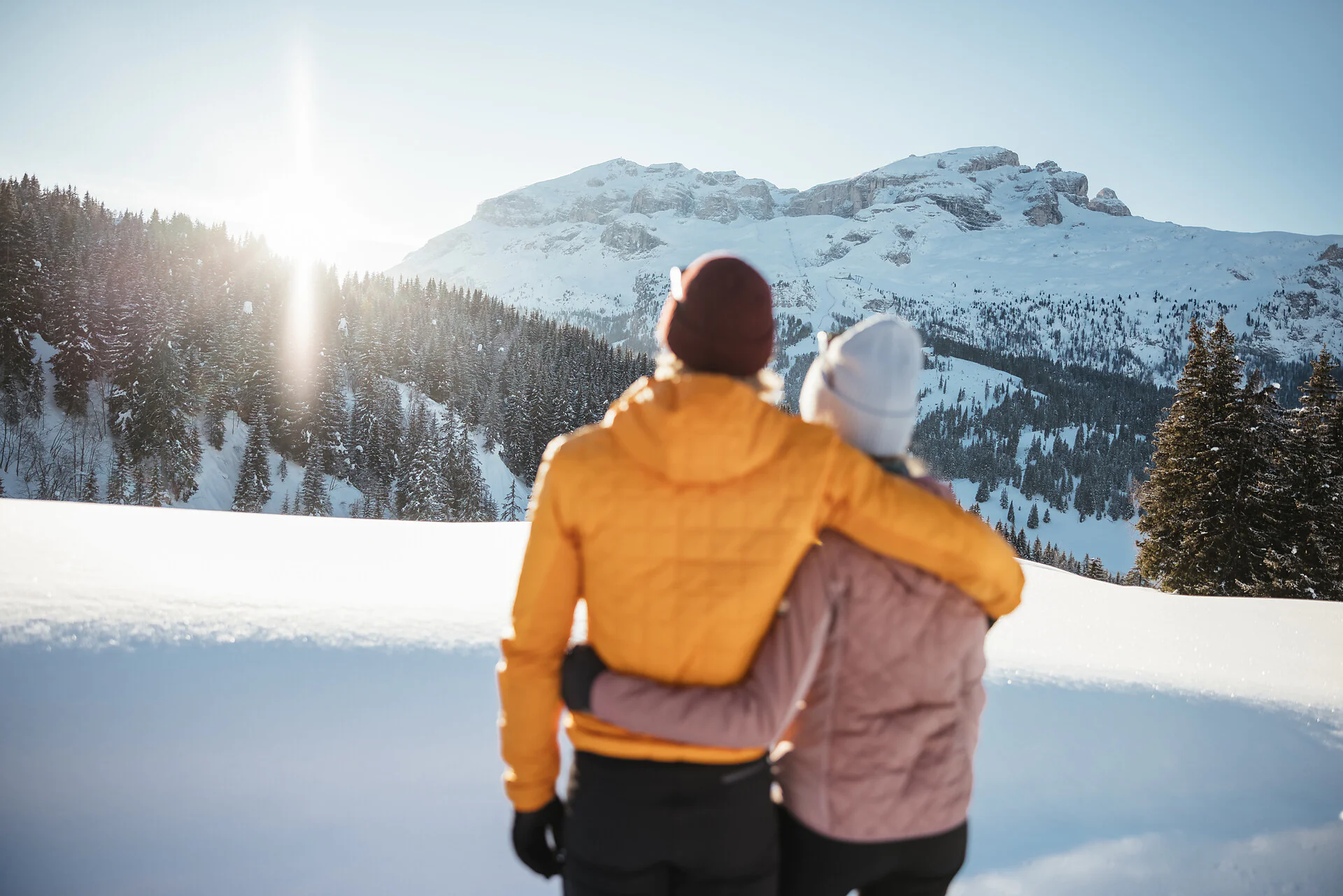 Escursione invernale Planac - La Marmotta Corvara 3 suedtirol.info