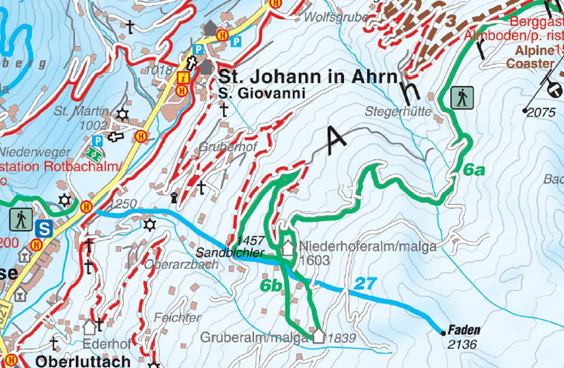 Winter hiking trail to the Sandbichler Hof Ahrntal/Valle Aurina 1 suedtirol.info