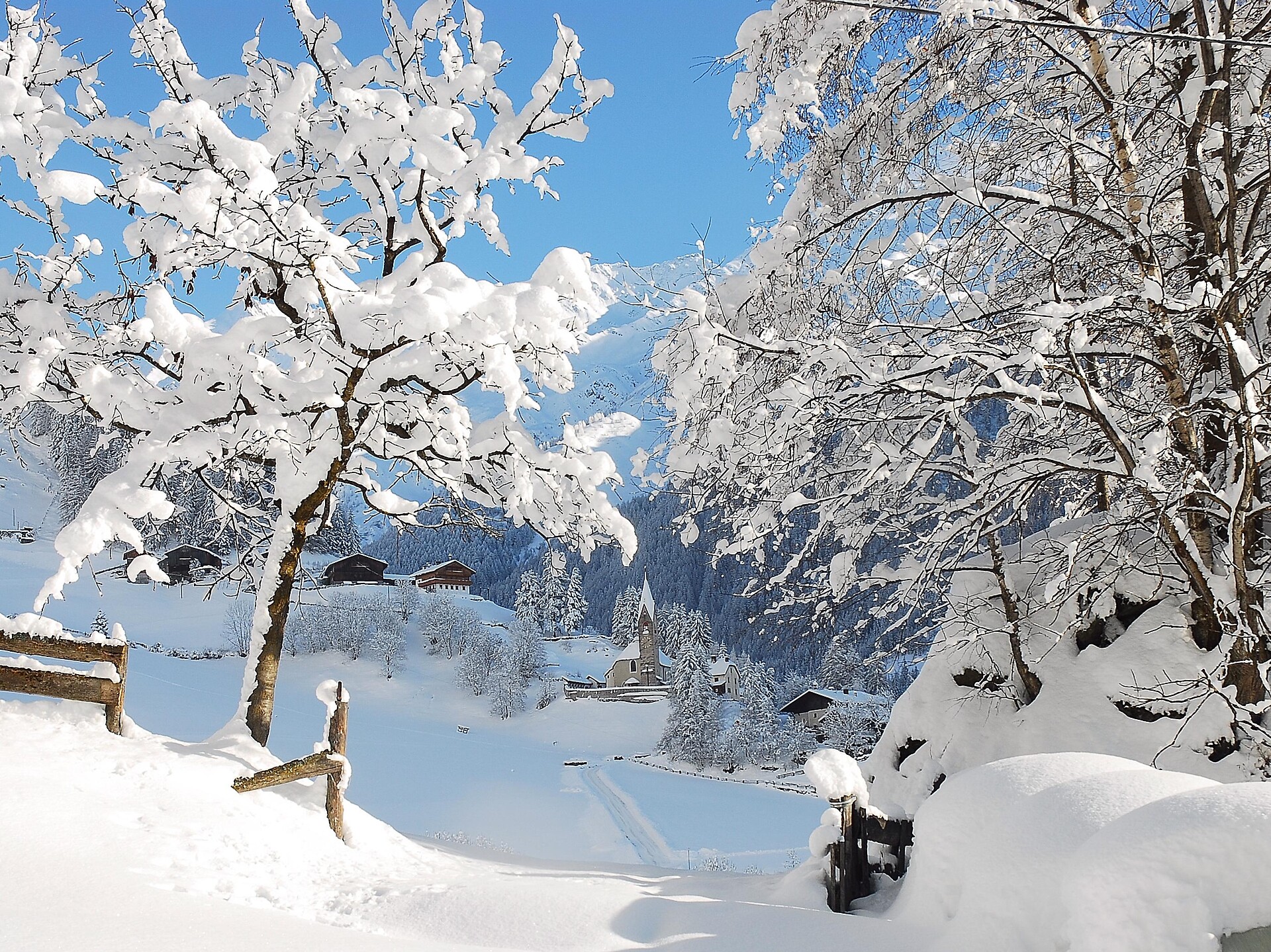 Winter hiking trail church St. Peter/S. Pietro - Ahrntal/Valle Aurina - #2 - suedtirol.info