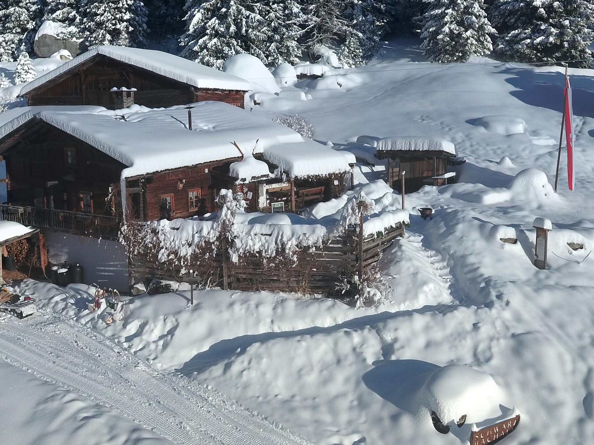Winter hiking trail to Schwarzbachalm hut - Ahrntal/Valle Aurina - #1 - suedtirol.info