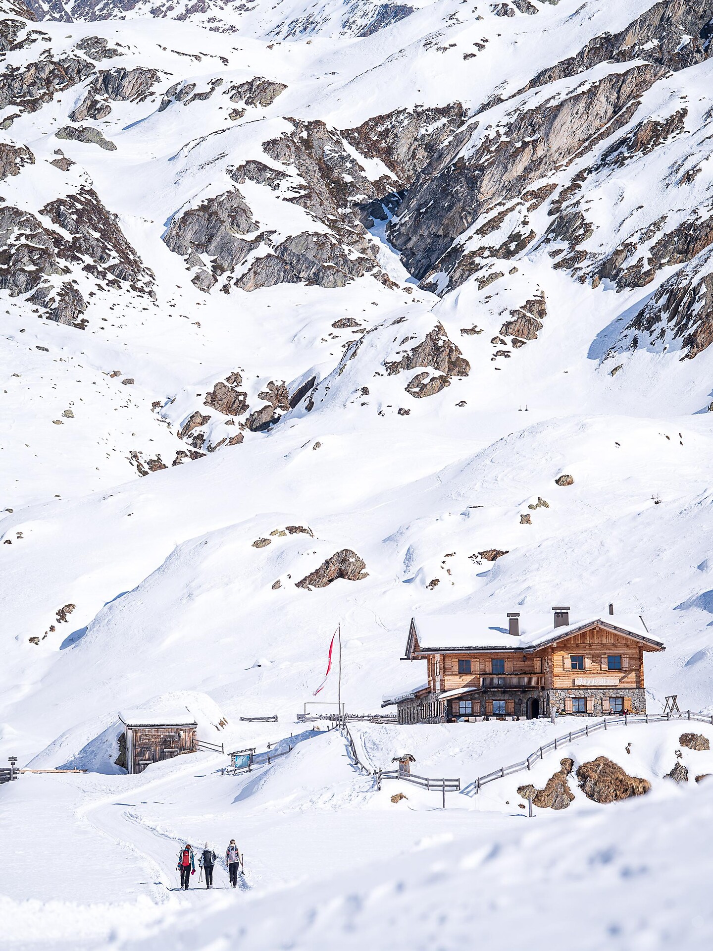 Winterwanderung zur Timmelsalm  - Meran und Umgebung - #4 - suedtirol.info