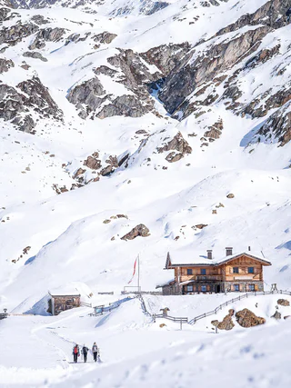 Winterwanderung zur Timmelsalm  - Moos in Passeier - #4 - suedtirol.info