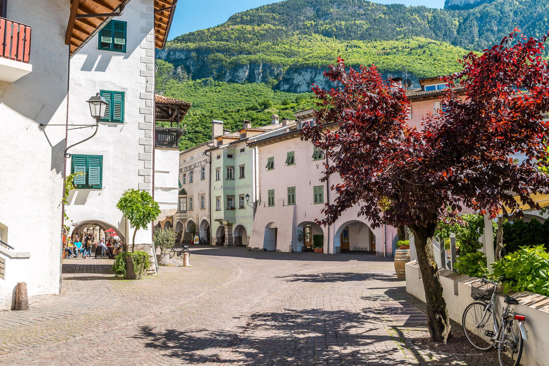 Weinradroute Süd, Wein & Rad: Gewürztraminer & Blauburgunder Kurtatsch an der Weinstraße 4 suedtirol.info
