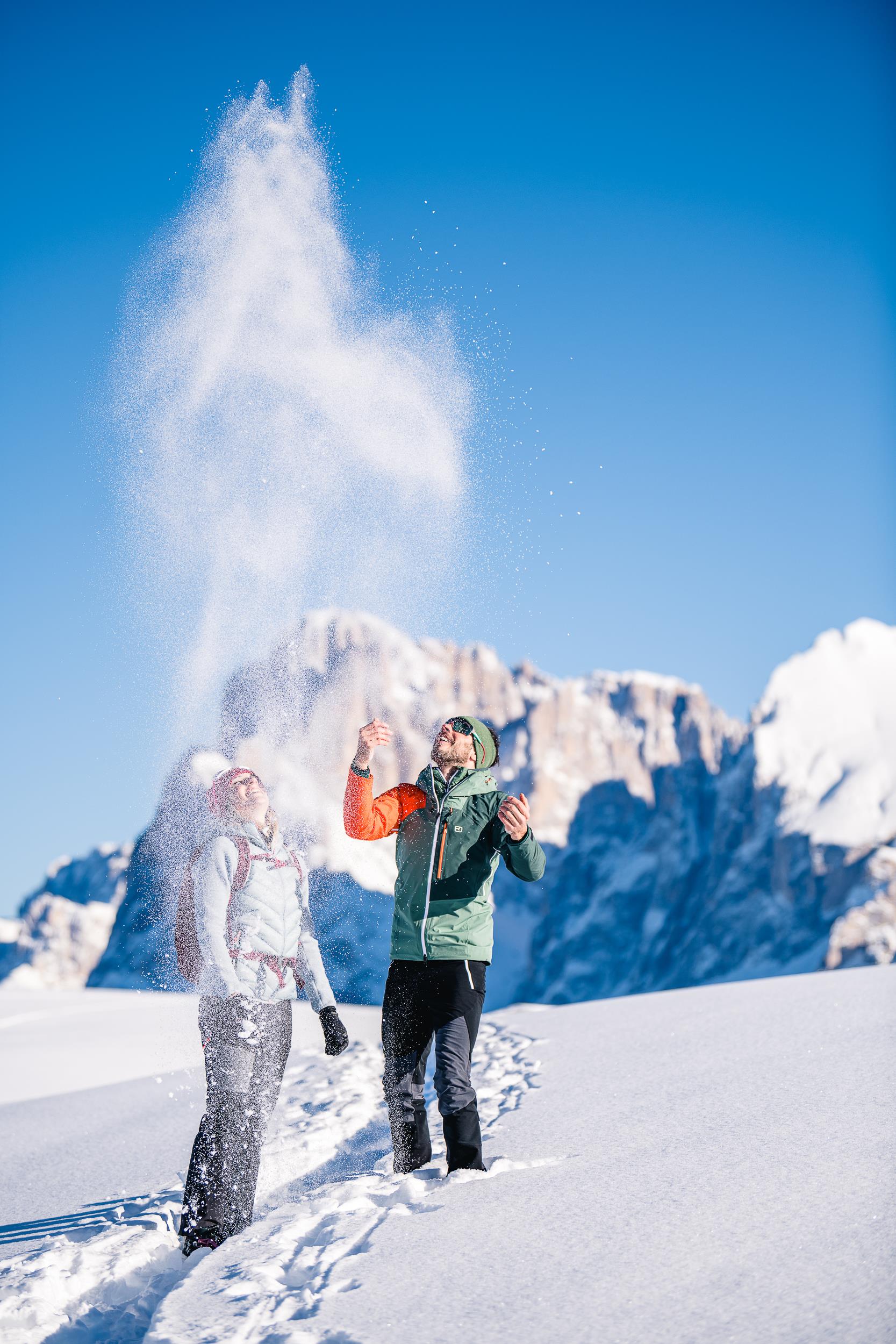 Winterwanderung auf dem Hans und Paula Steger Weg Kastelruth 3 suedtirol.info