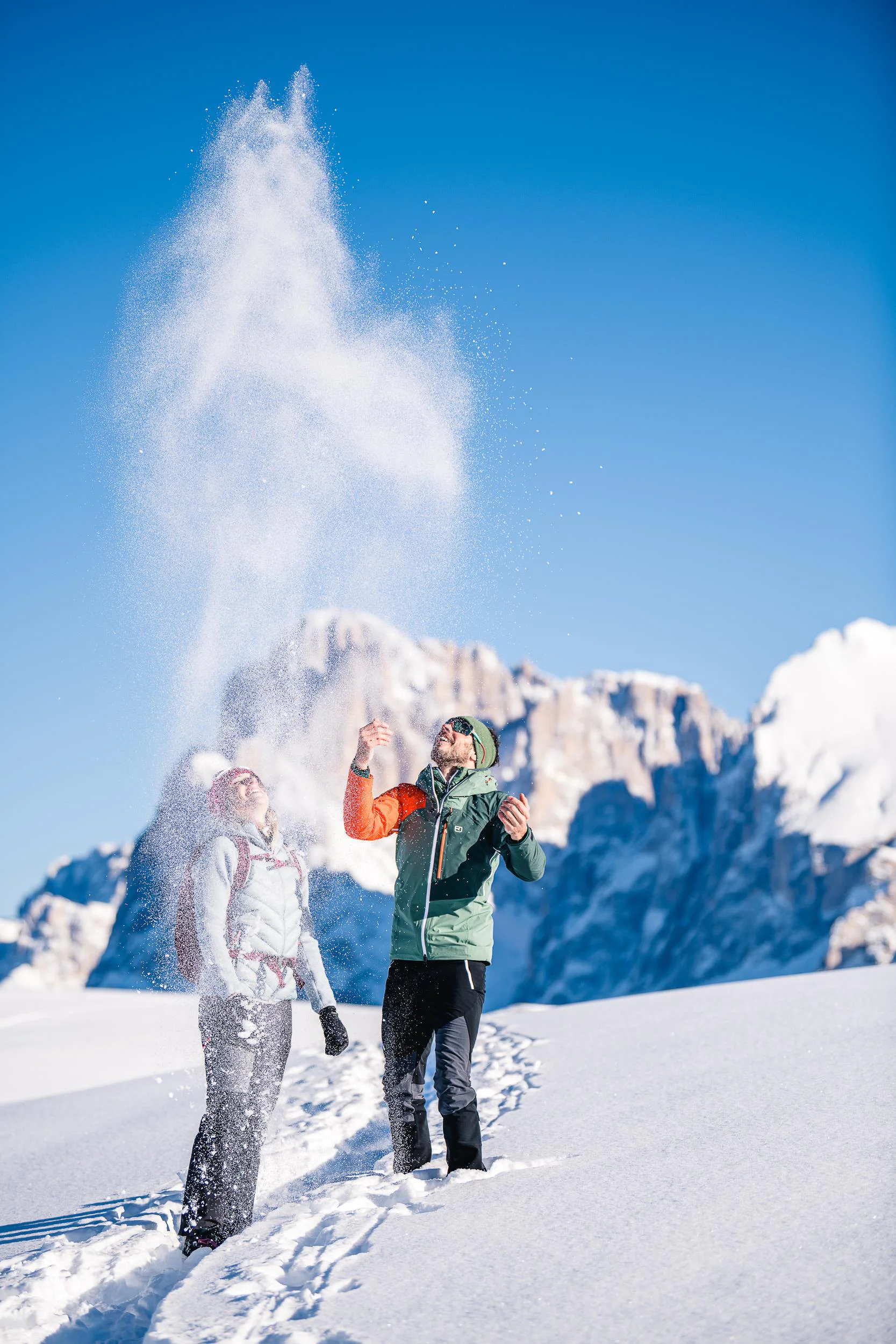 Winter hike on the Hans and Paula Steger trail Kastelruth/Castelrotto 3 suedtirol.info