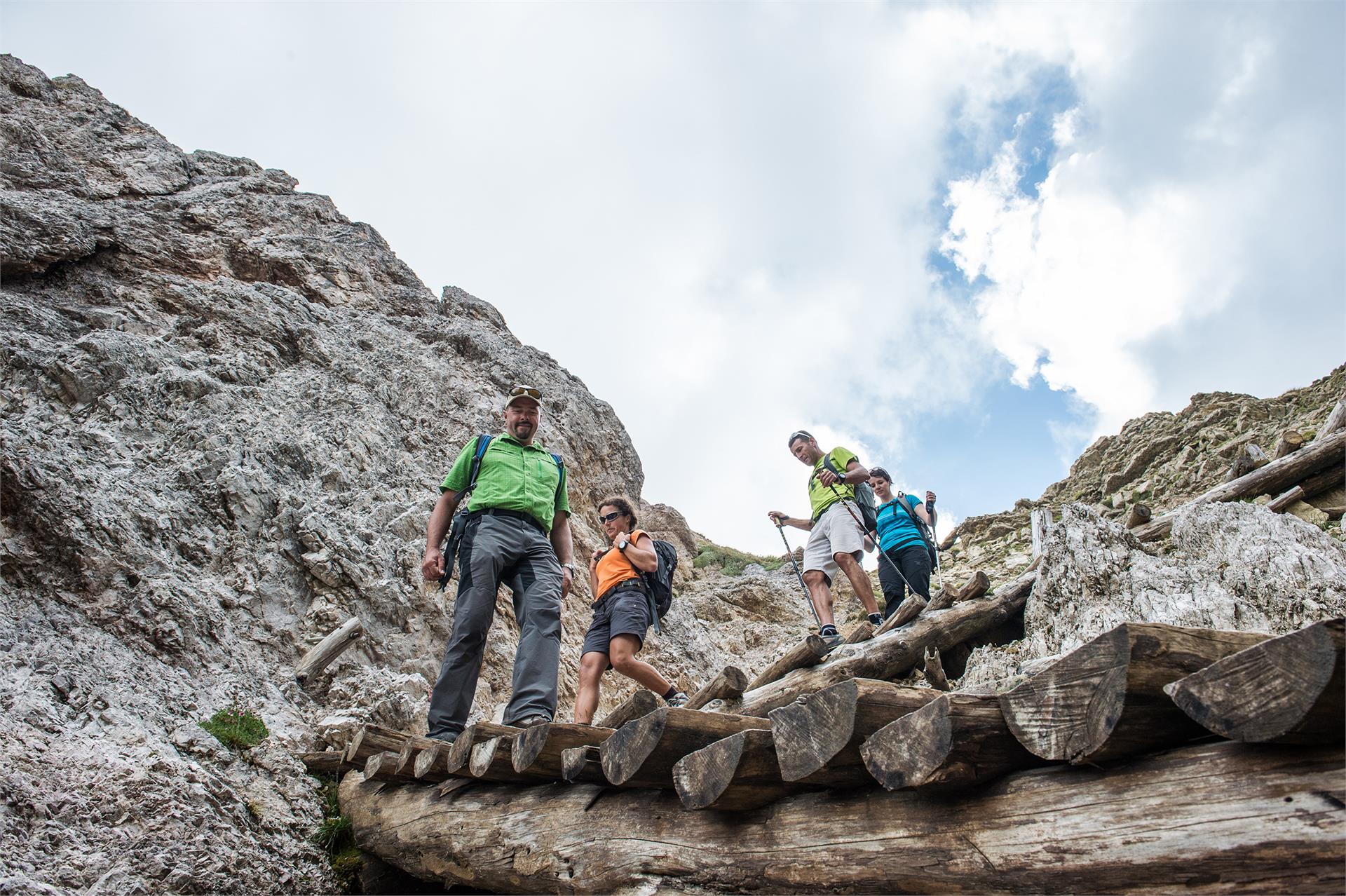 Excursion to the Stevia hut along the forcella Piza until the refuge Firenze Sëlva/Selva 10 suedtirol.info