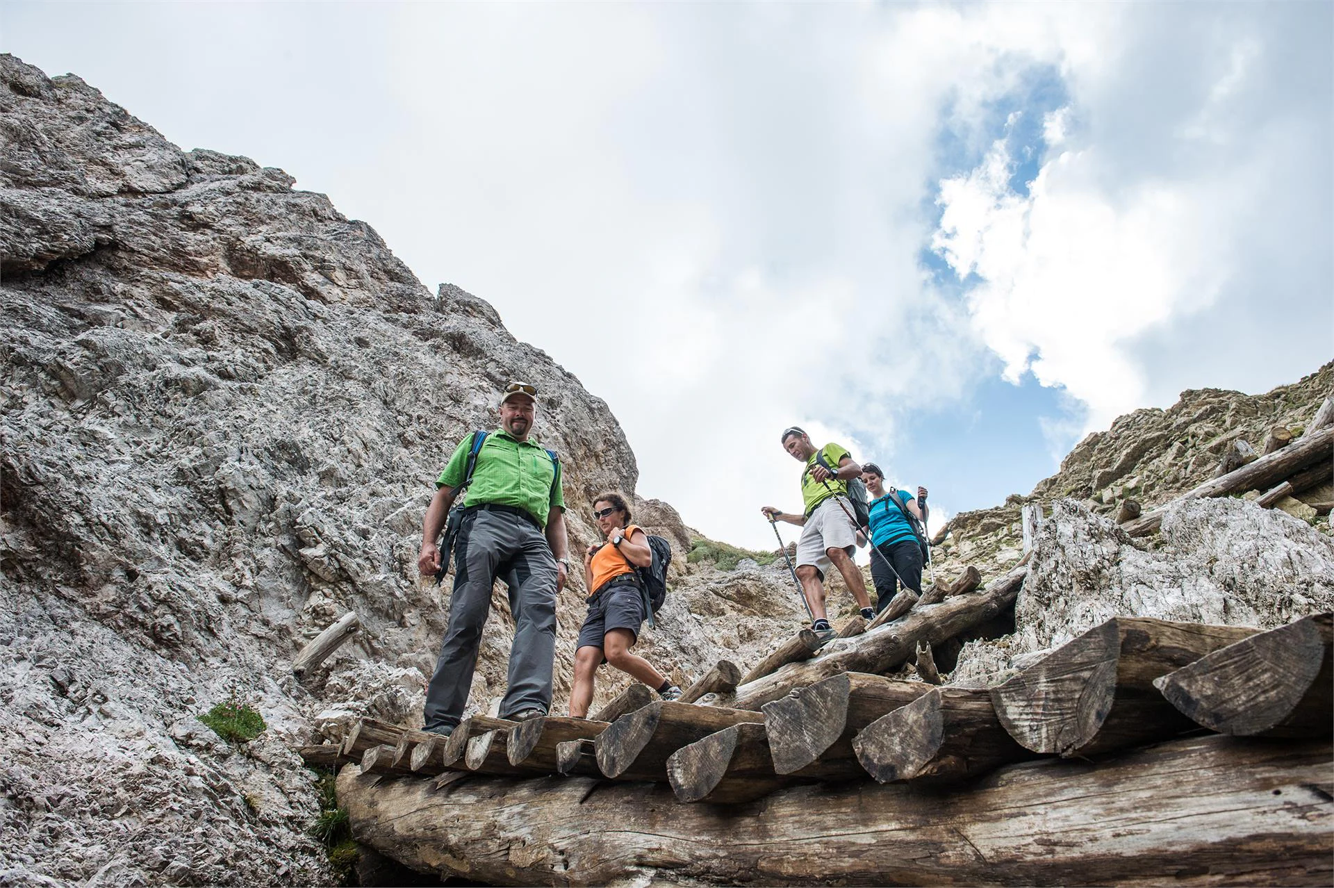 Excursion to the Stevia hut along the forcella Piza until the refuge Firenze Sëlva/Selva 10 suedtirol.info