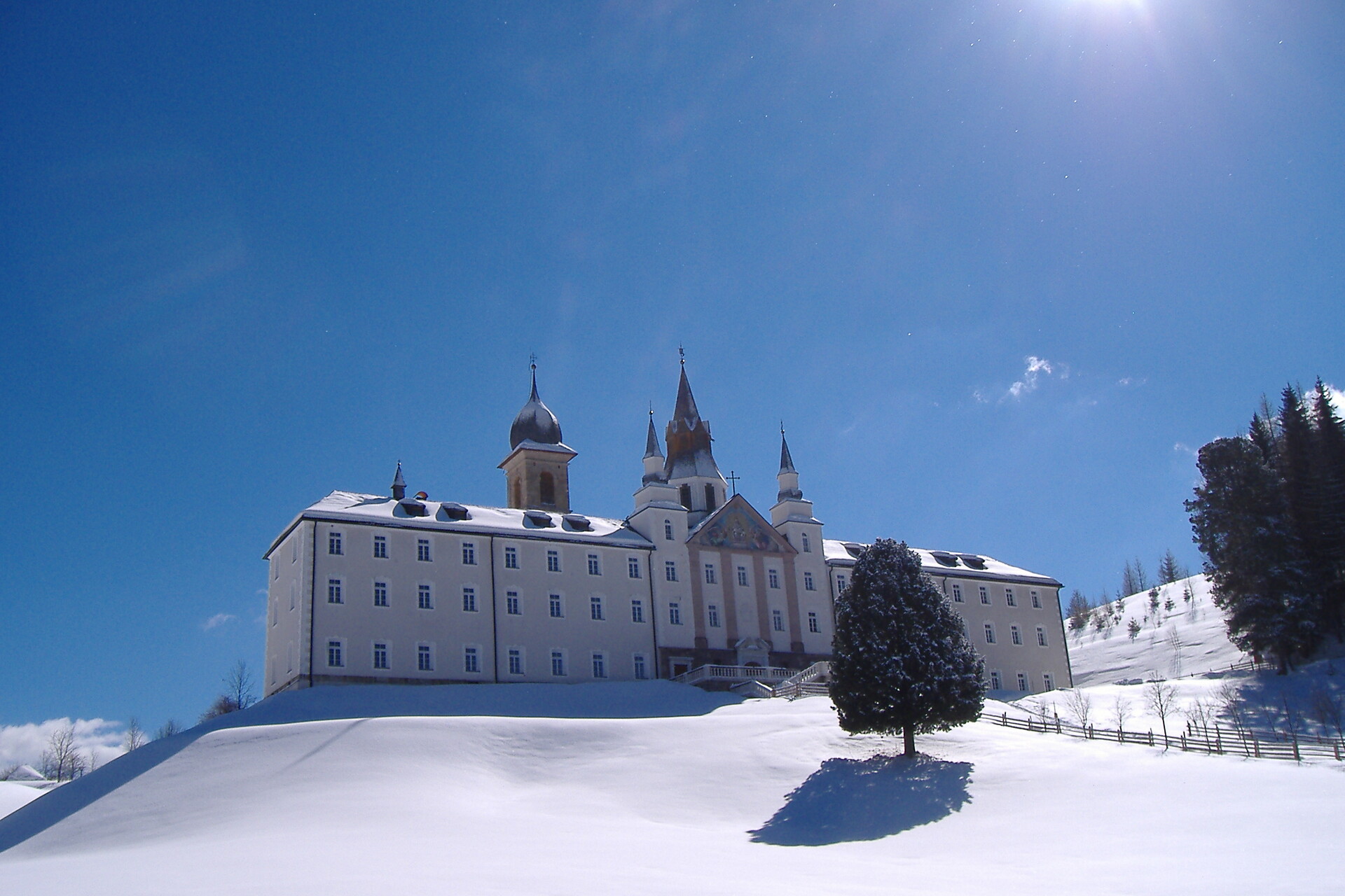 Winterwanderung Maria Weißenstein - Petersberger Leger Alm Deutschnofen 2 suedtirol.info