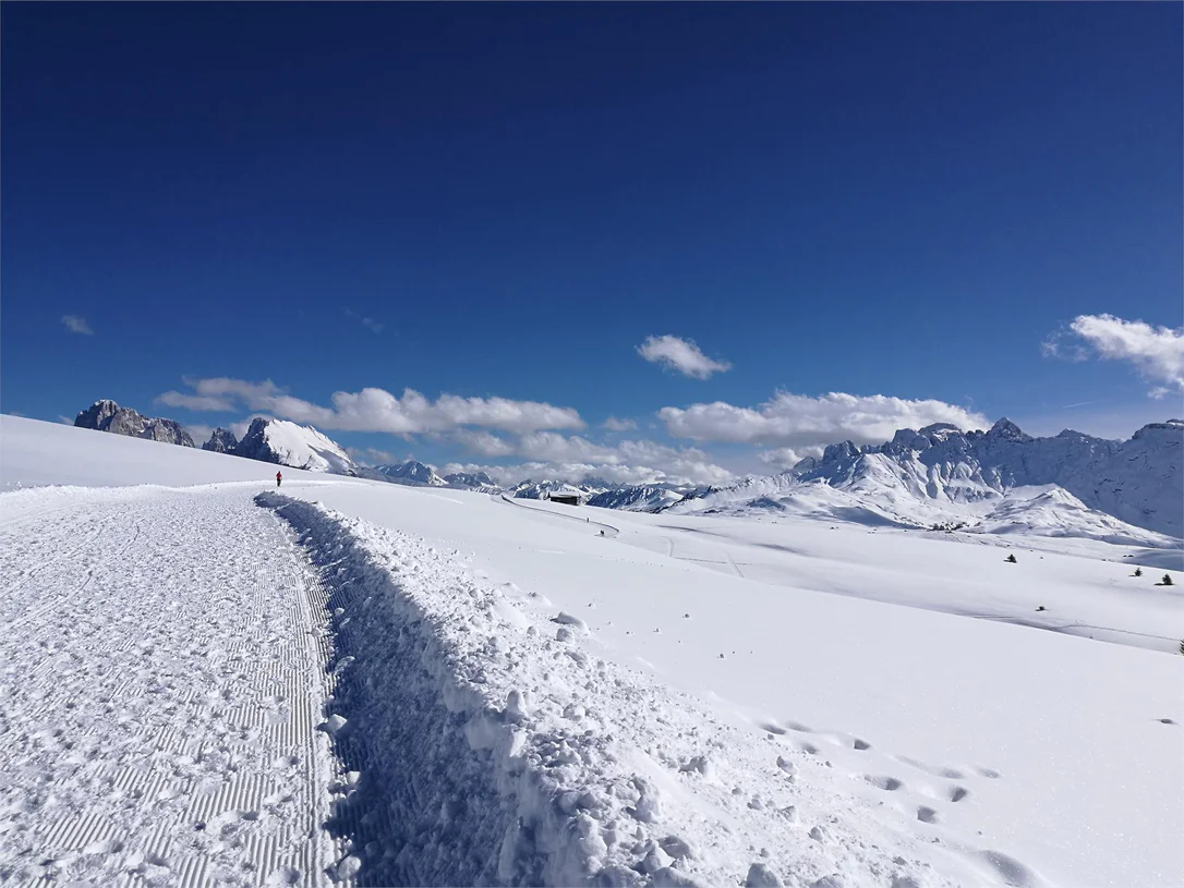 Winter hike on the Puflatsch