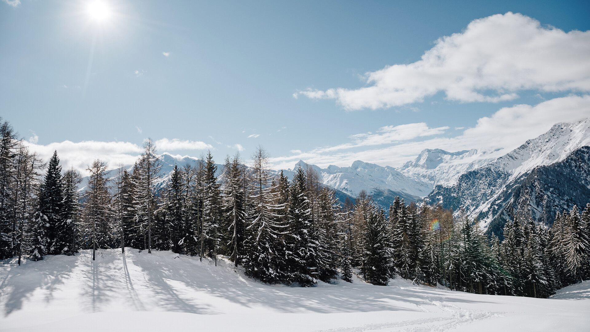 Winter hike from Stuls to Egger-Grub-Alm Alp - Meran/Merano and environs - #2 - suedtirol.info