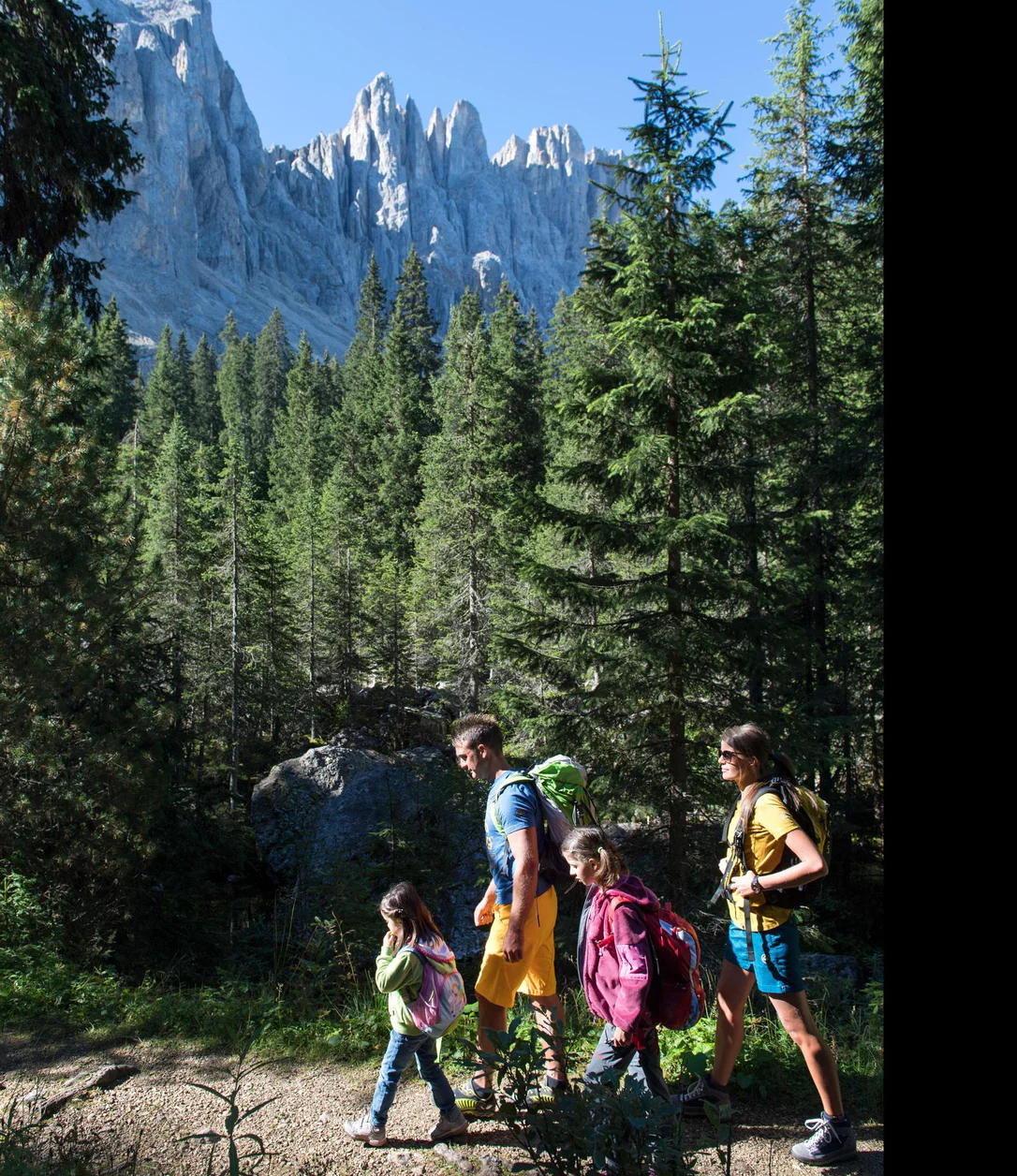 Hike from Obereggen to Passo Costalunga