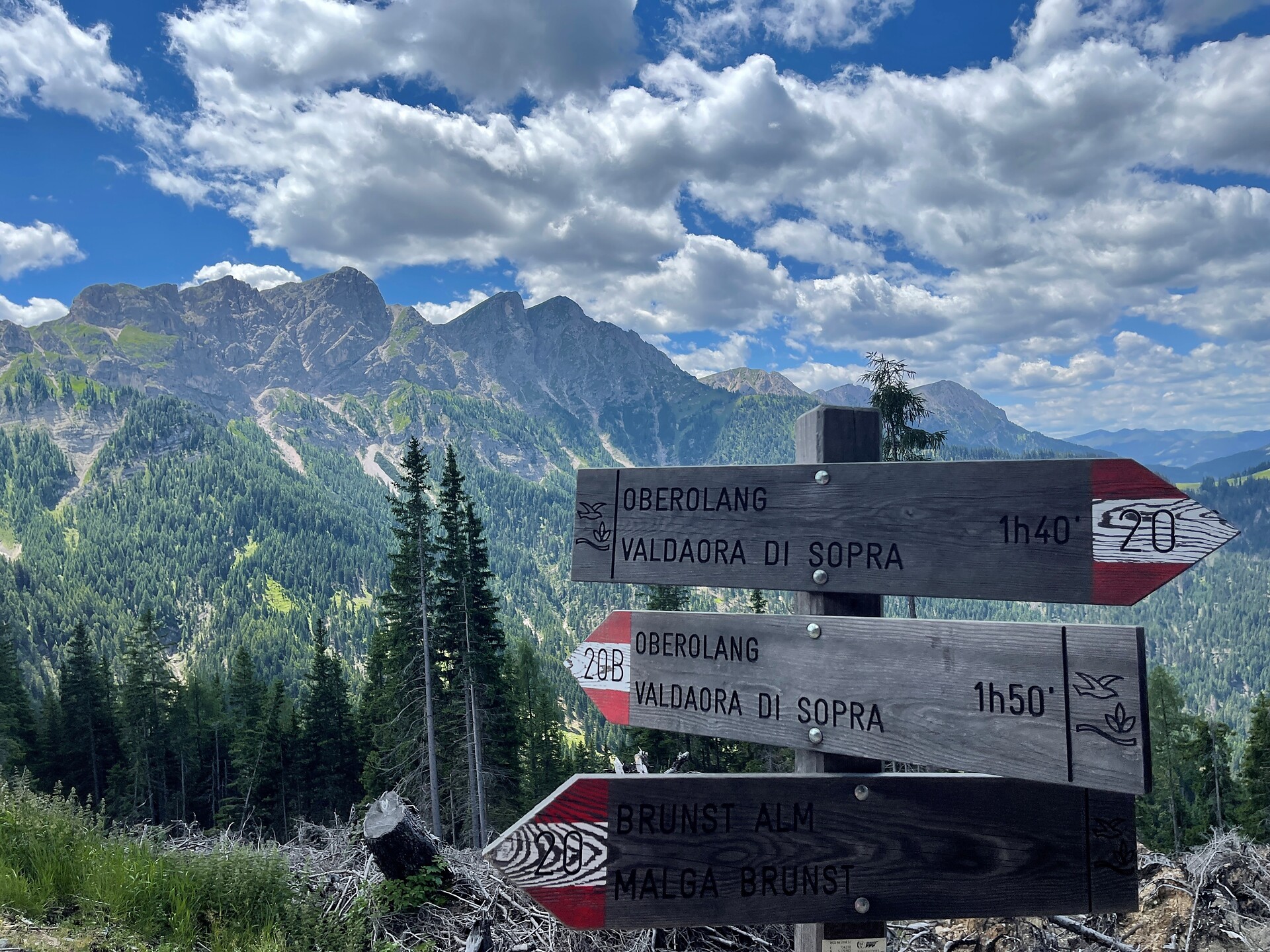 Bike Tour to Brunst Alm hut - Dolomites Region Kronplatz/Plan de Corones - #4 - suedtirol.info