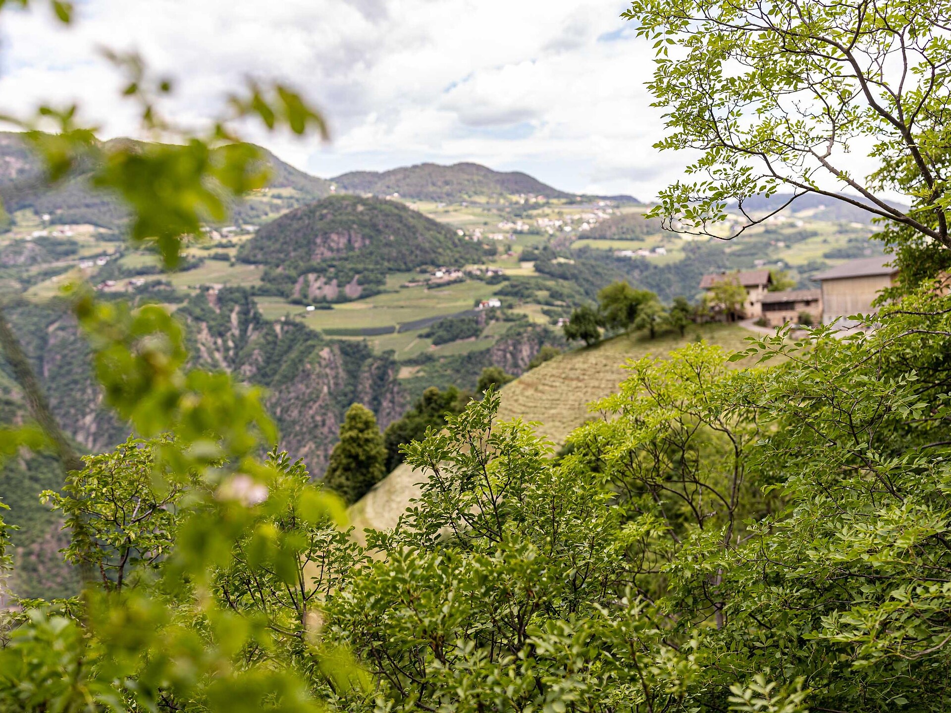 Aussicht beim Mortner Gufl