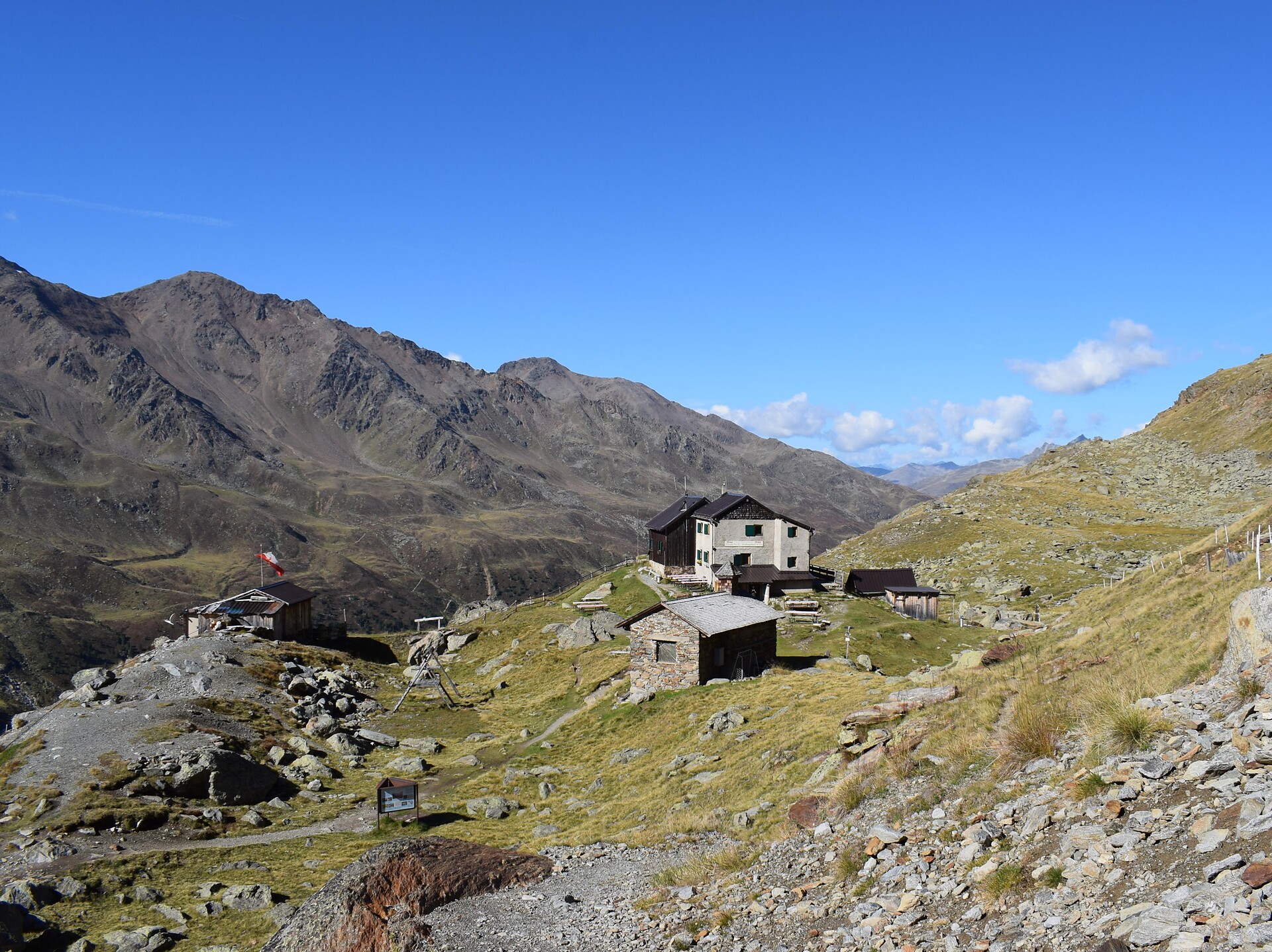 Weißkugelhütte mountain hut
