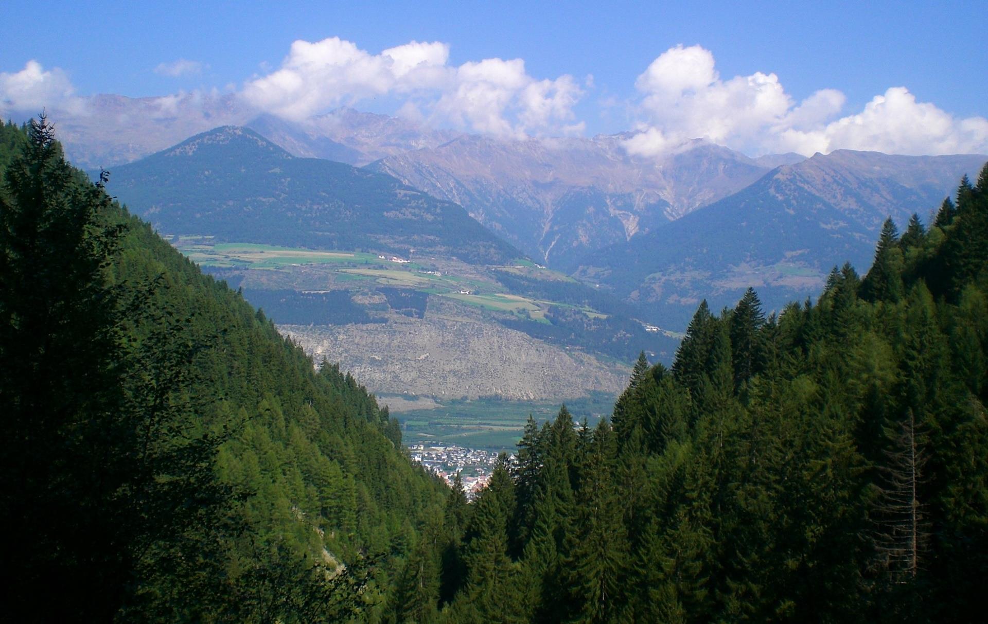 Zur Schlucht "Gurgl" Laas 2 suedtirol.info