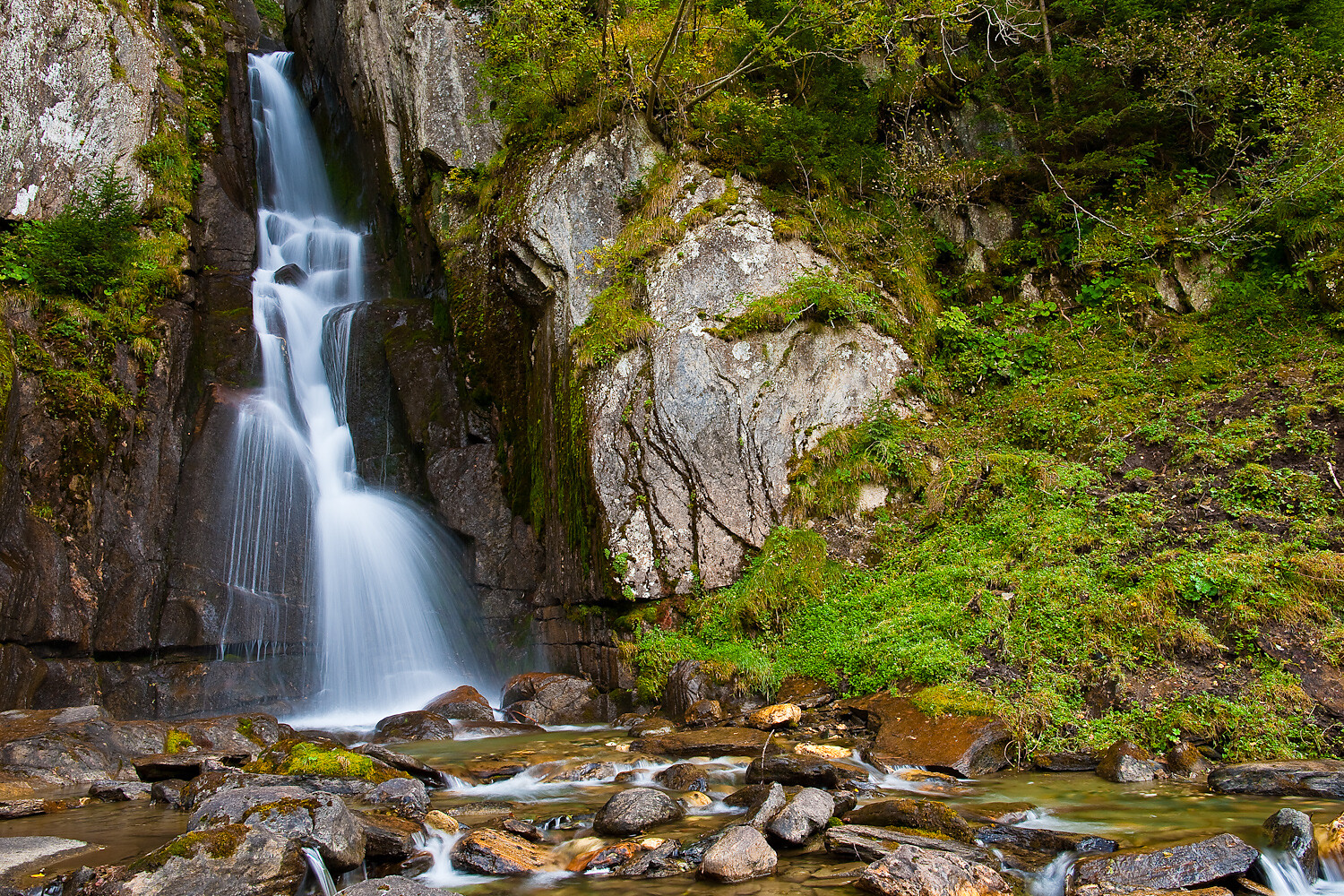 Moaßl Wasserfall Pfitschtal Sterzing