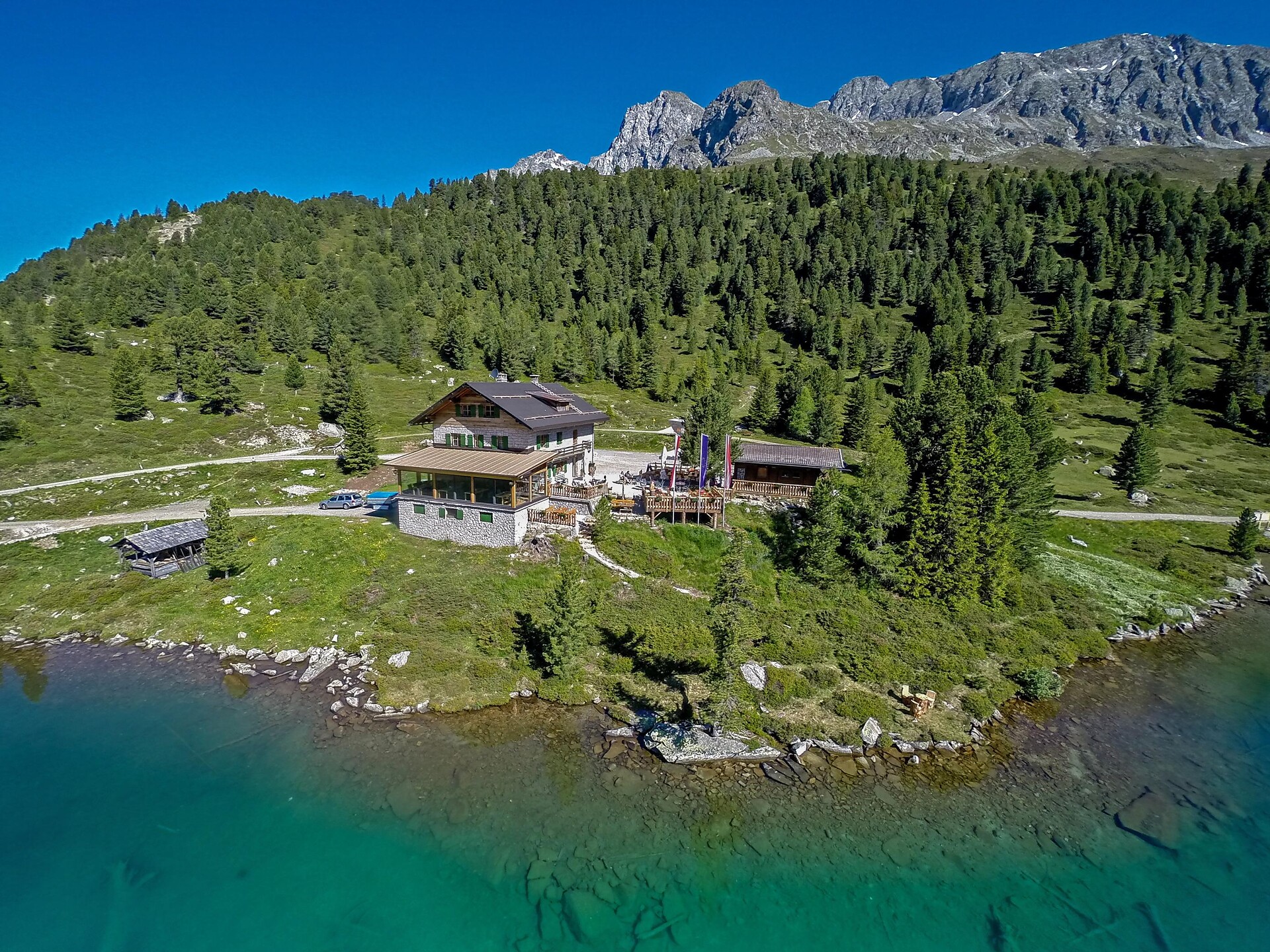 Alpengasthaus Obersee Staller Sattel 2.014m - Dolomitenregion Kronplatz - #2 - suedtirol.info