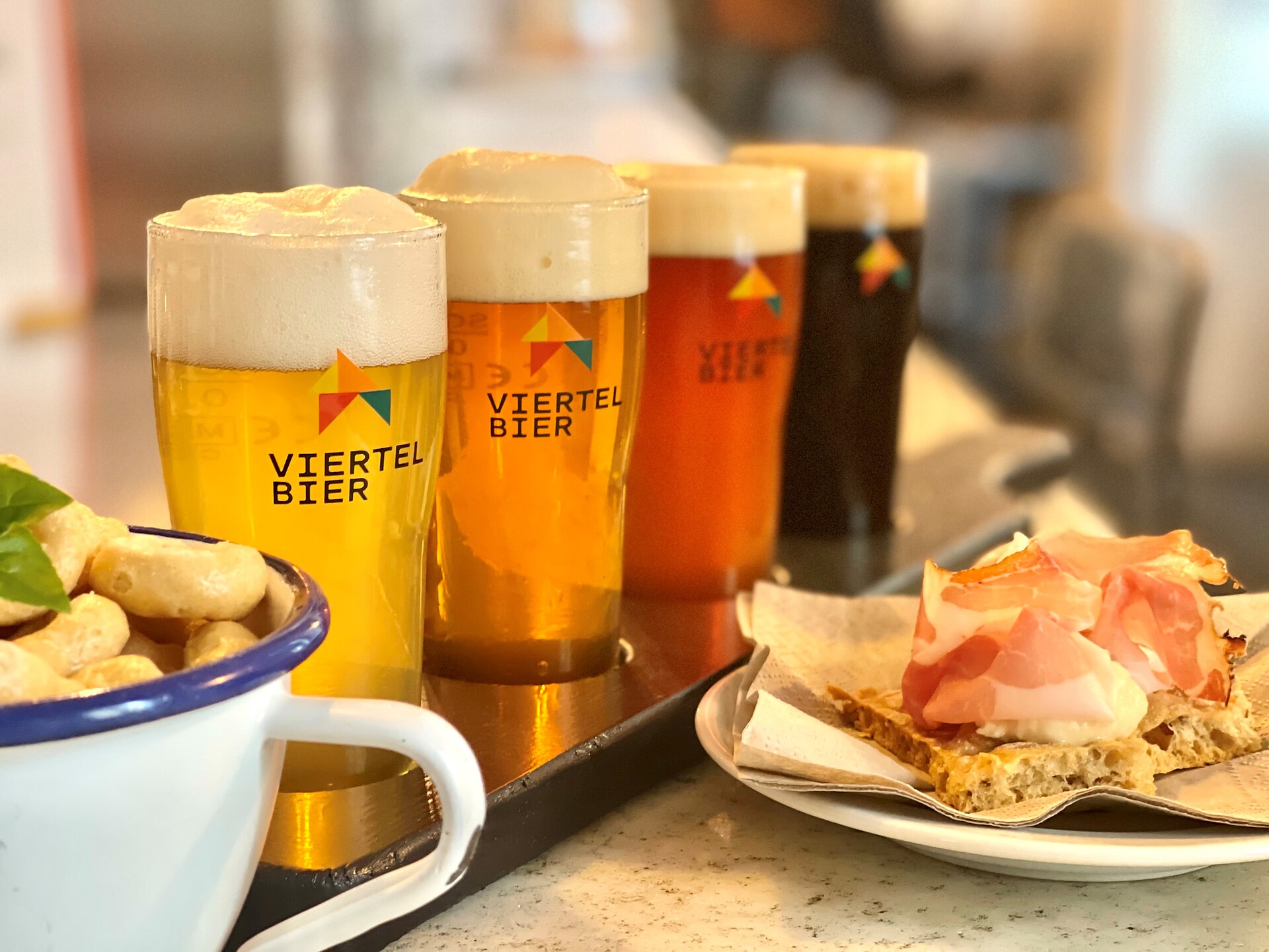 Viertel Bier